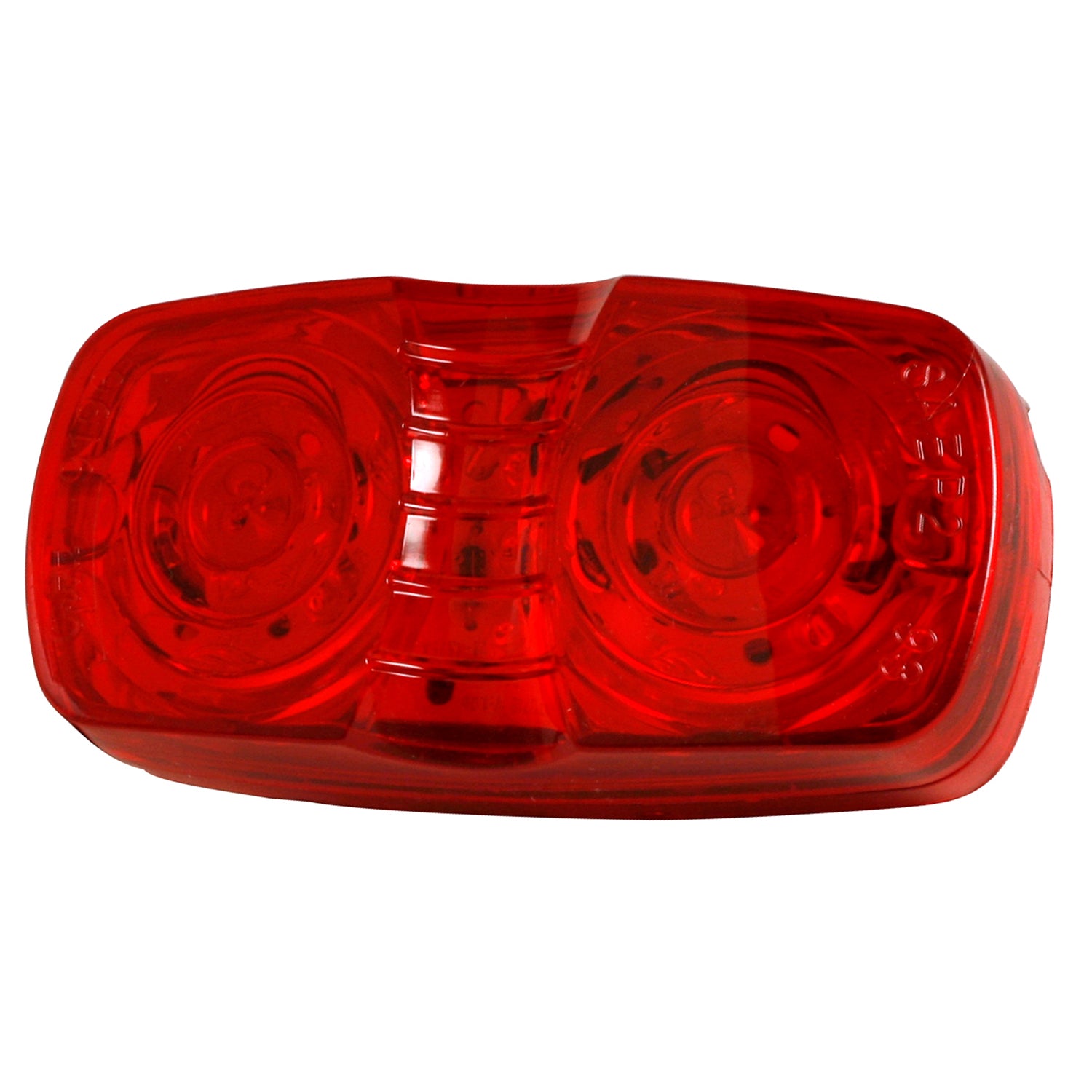 Grote G4602-5 Hi Count Square-Corner 13-Diode LED Clearance Marker Light - Red (Retail Packaging)