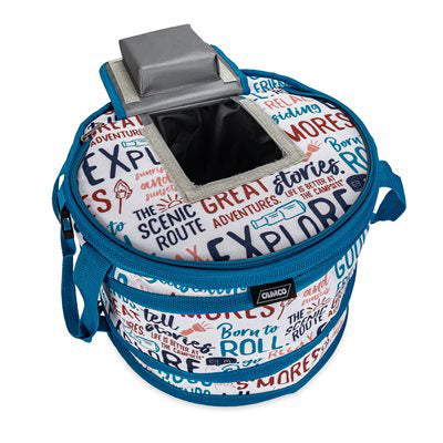 Camco 53416 "Life is Better at the Campsite" Pop-Up Cooler - Graffiti
