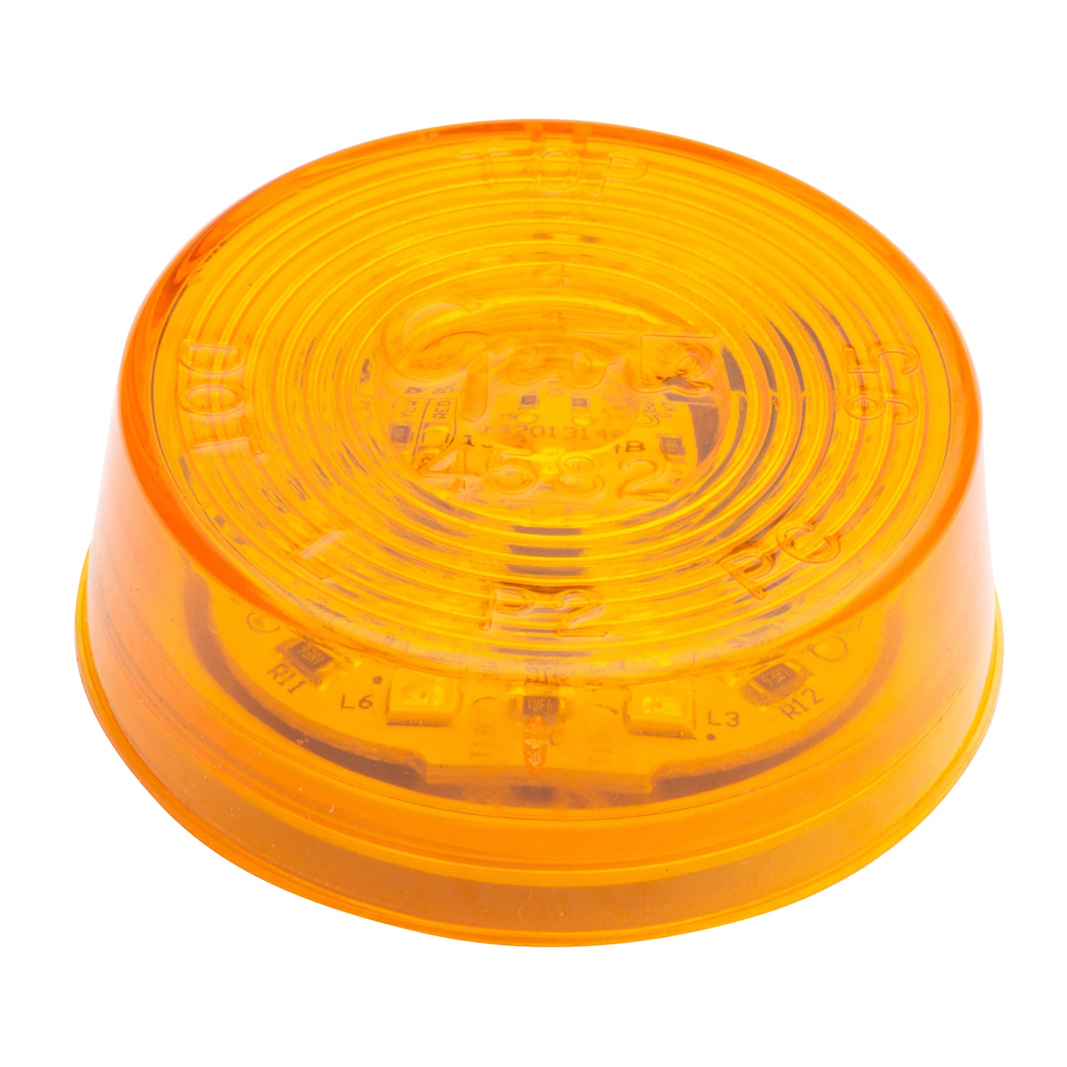 Grote G3003-5 Hi Count 9-Diode LED Clearance Marker Light - 2", Amber (Retail Packaging)