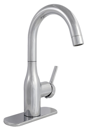 Phoenix PF231710 Premium Slimline Single Handle Bar/Lavatory Faucet - Black