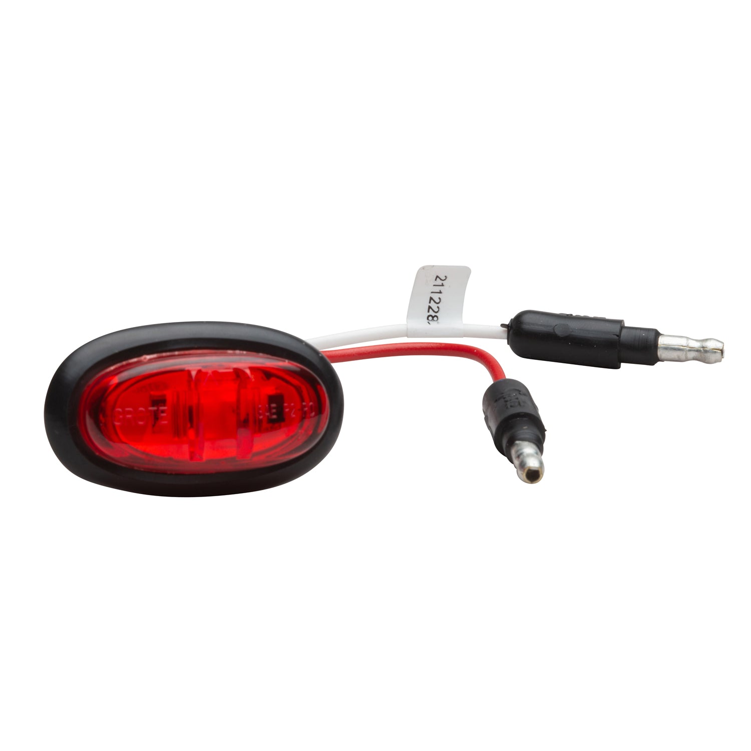 Grote 47972 MicroNova LED Clearance Marker Light with Grommet - Red
