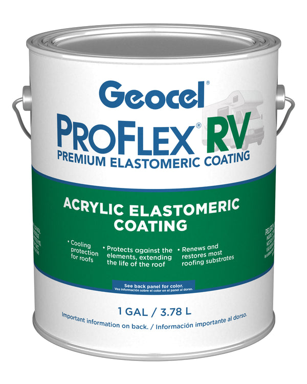 Geocel KSRV41300-16 Pro Flex RV Elastomeric Roof Coating - Gallon ...