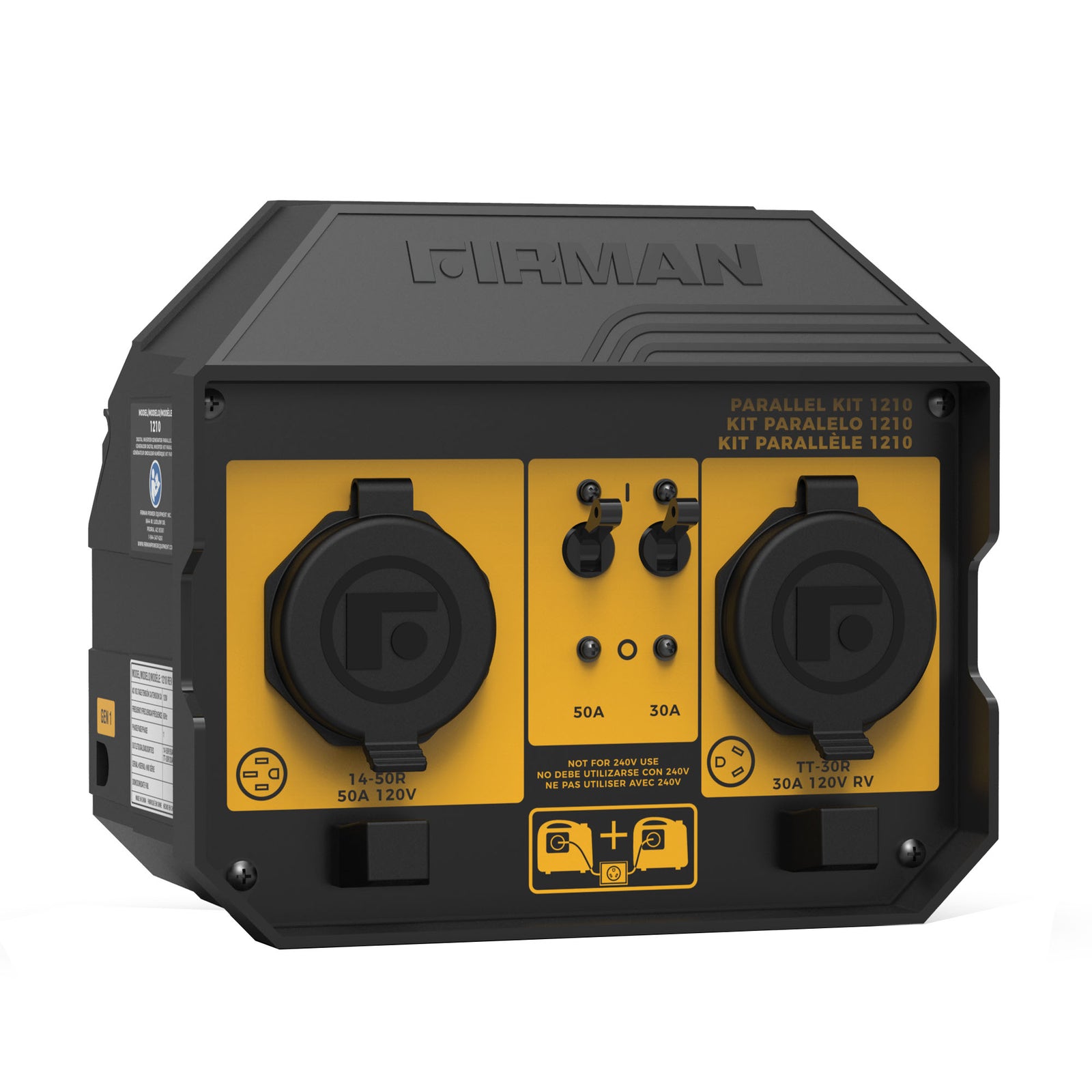 FIRMAN 1210 50 Amp Portable Generator Parallel Kit