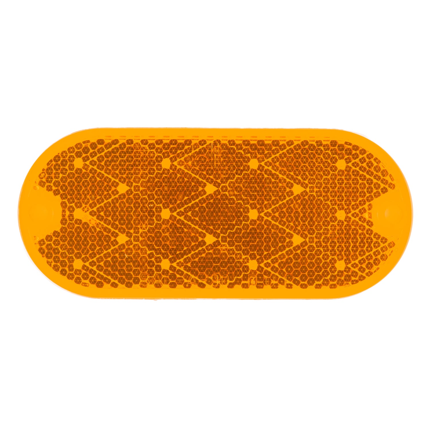 Grote 41033 Oval Reflector - Amber