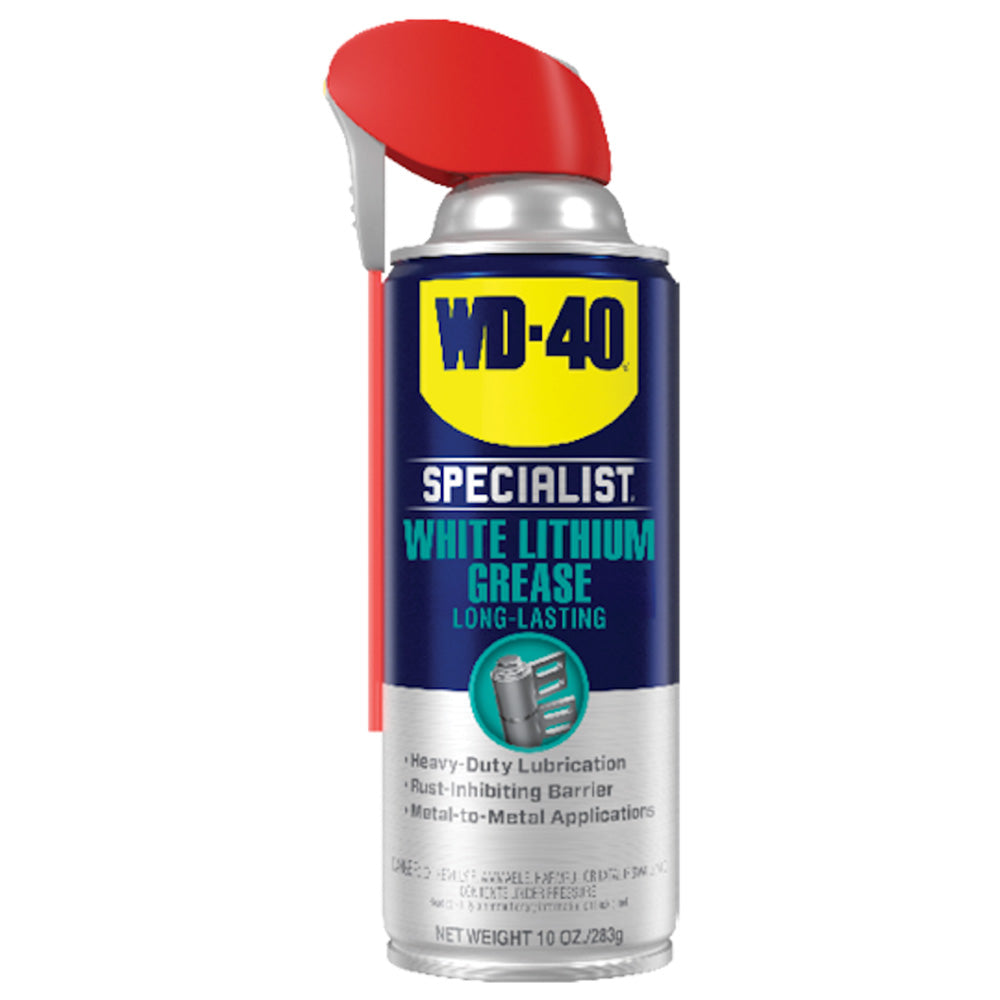 WD40 300615 Specialist White Lithium Grease - 10 oz.