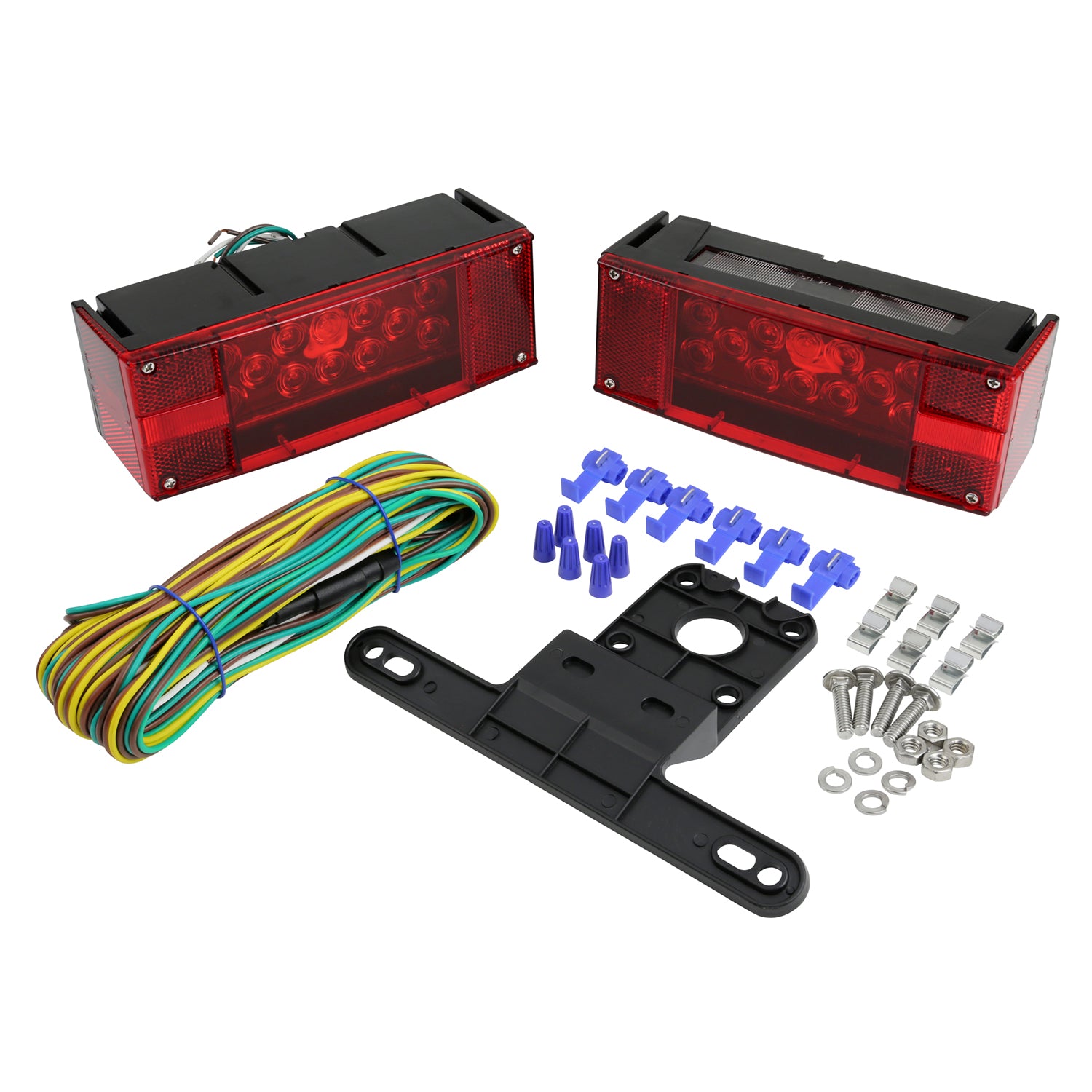 Grote 65080-5 Submersible Trailer Rectangular LED Kit, Under 80"