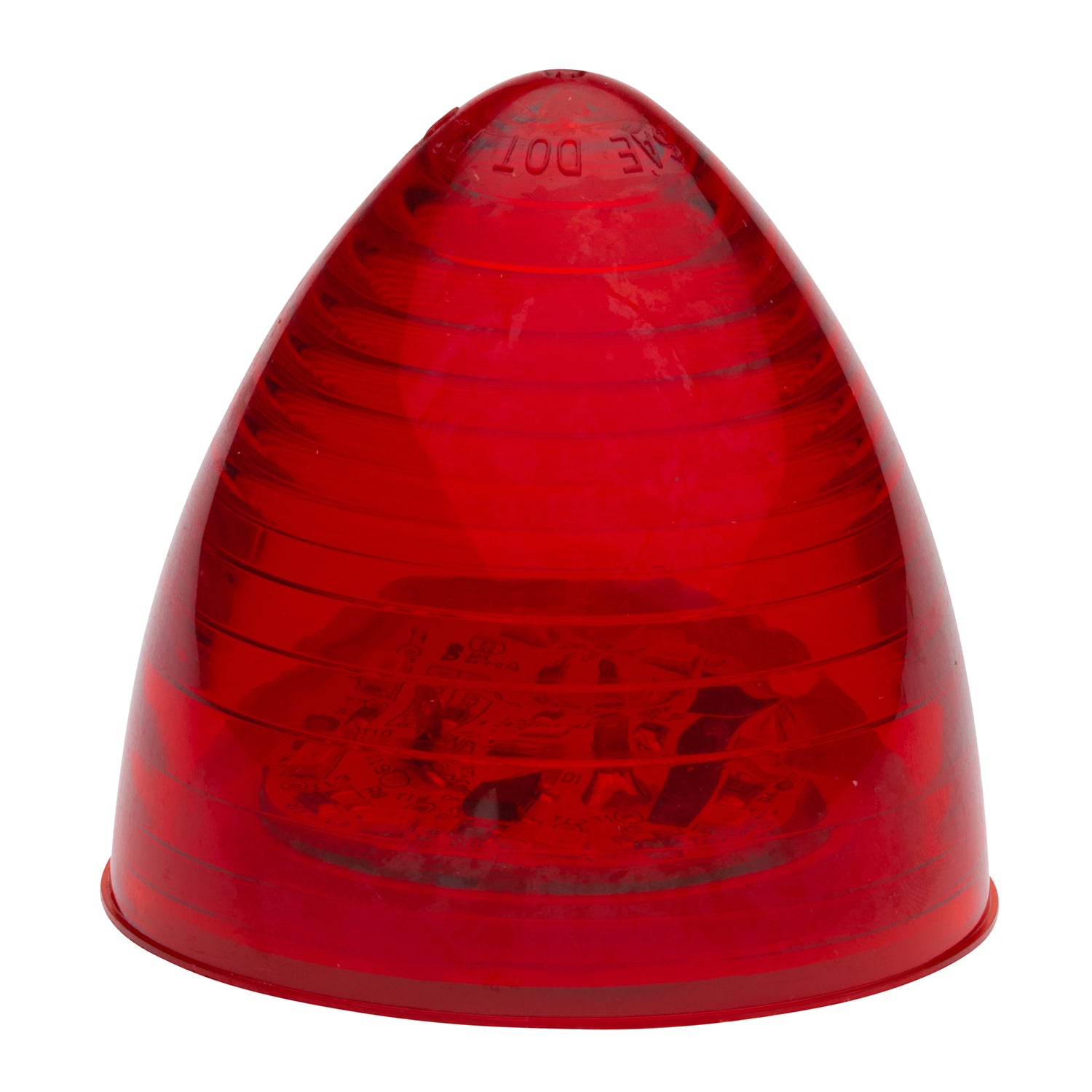 Grote G1082 Hi Count 13-Diode Beehive LED Clearance Marker Lit - 2.5", Red