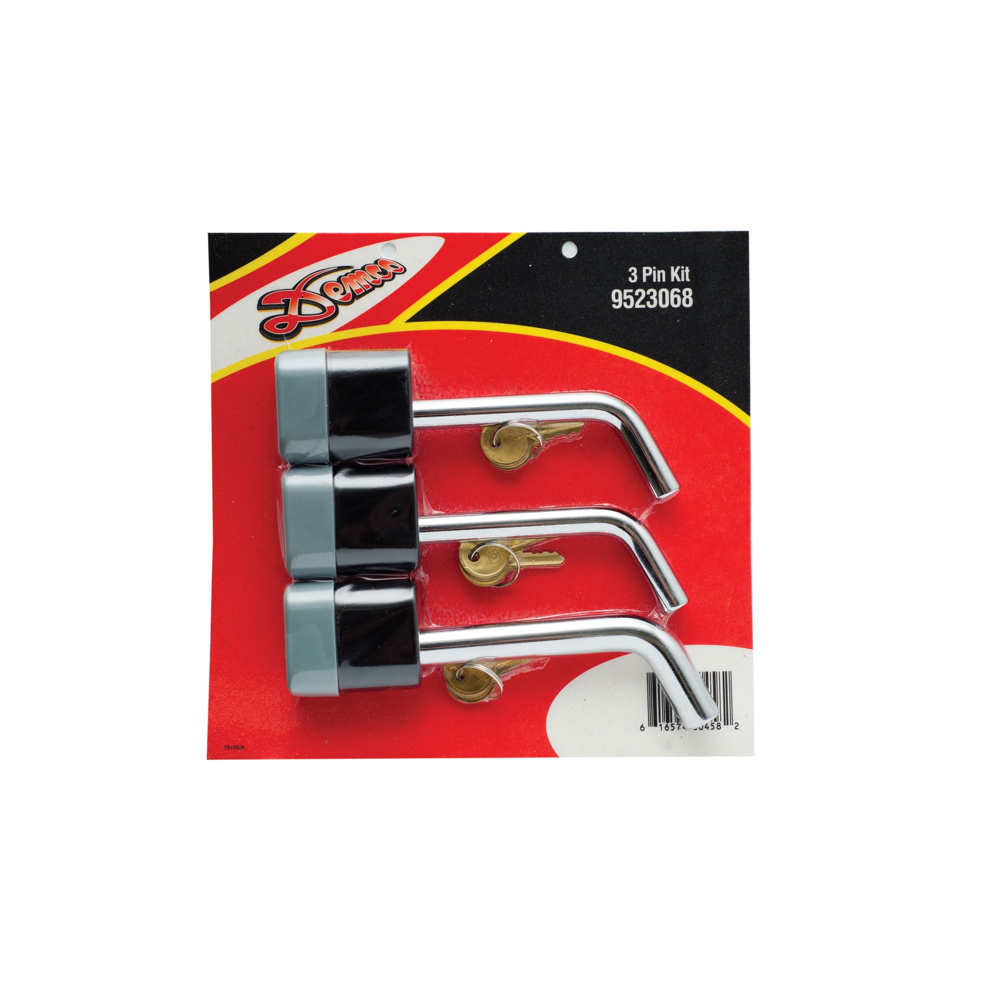Demco 9523068 Locking Pin Kit for Tow Bar - 3-Piece Kit