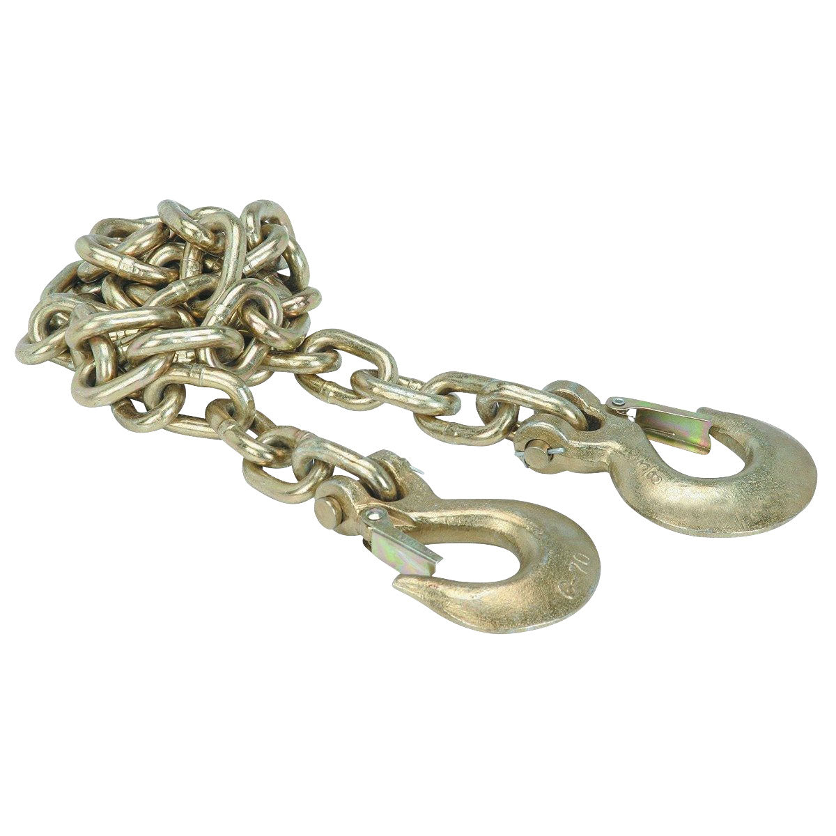 GEN-Y Hitch GH-70684 EXECUTIVE Fifth to Gooseneck 3/8 x 84" Safety Chain with 2 Safety Slip Hooks