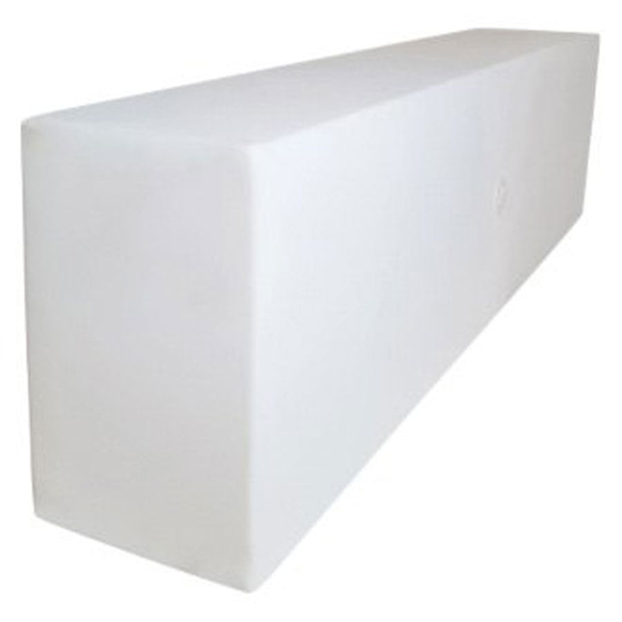 Icon 12721 Fresh Water Tank with 1/2" FTP and 1-1/4" Filler WT2457 - 58" x 16 x 10", 38 Gallon