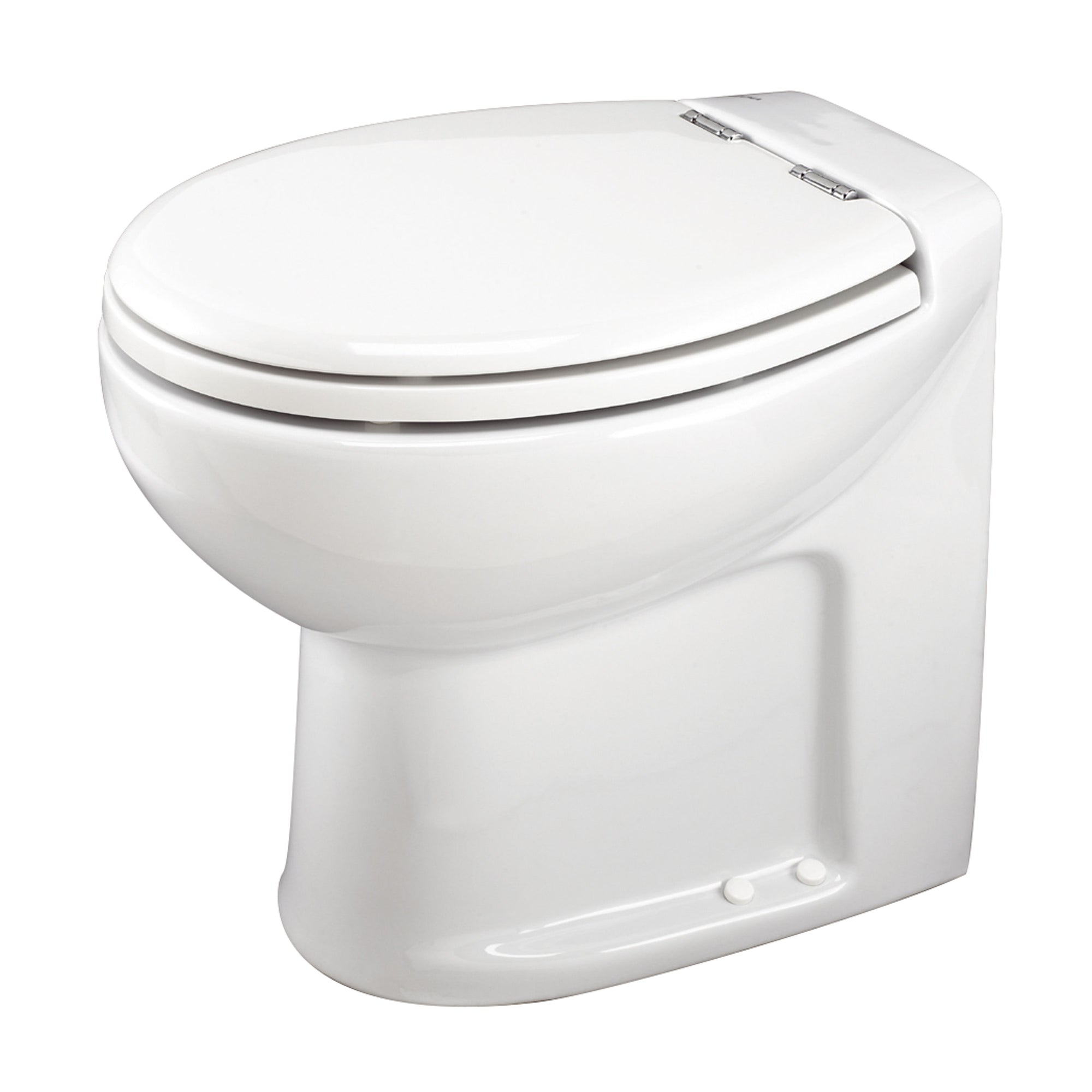 Thetford 38024 Tecma Silence Plus 1 Mode, 12V Marine Toilet with Electric Solenoid - High Profile, White