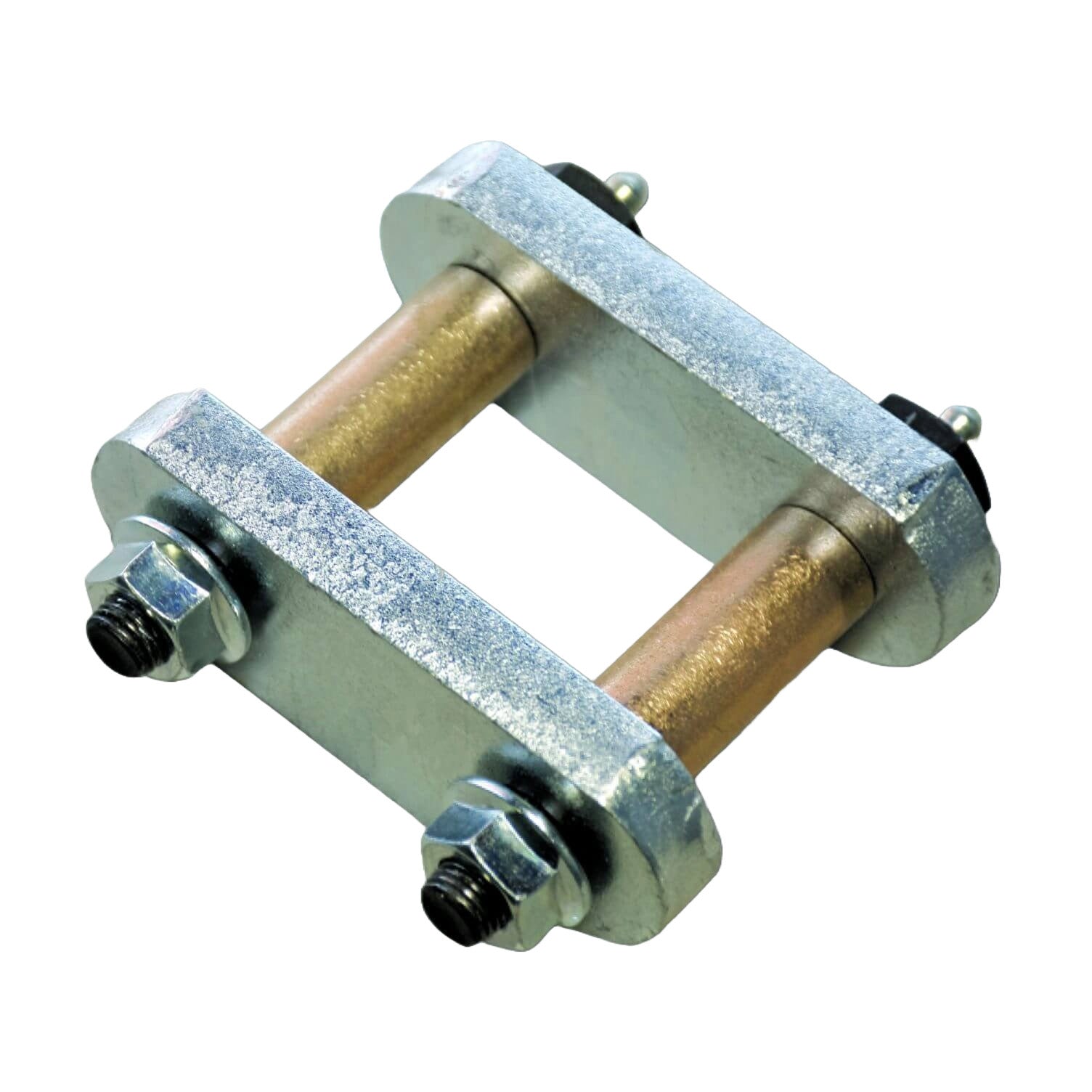 MORryde UO12-031 Heavy-Duty Shackle Kit with OEM Correct Track Hanger - Stock with 3-1/8" Shackles, Tandem