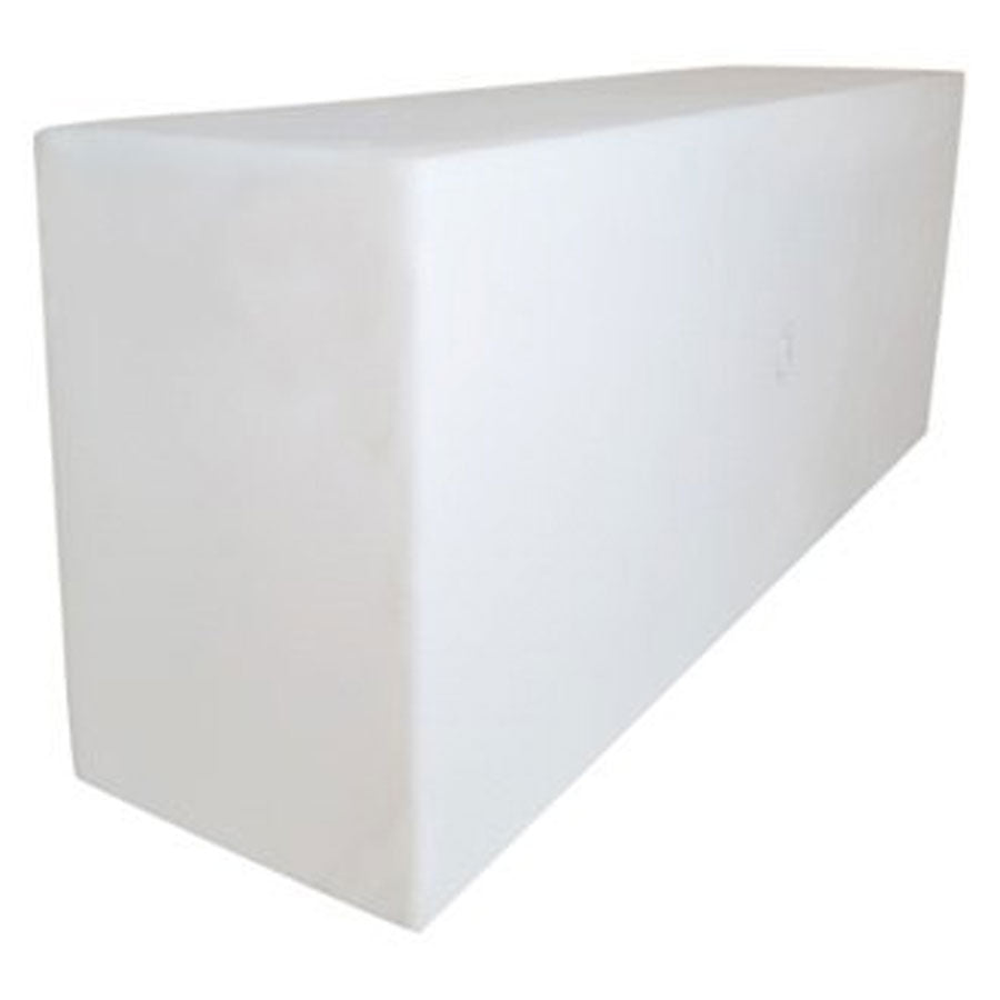 Icon 12716 Fresh Water Tank with 1/2" FTP and 1-1/4" Filler WT2452 - 51" x 20" x 13", 39 Gallon
