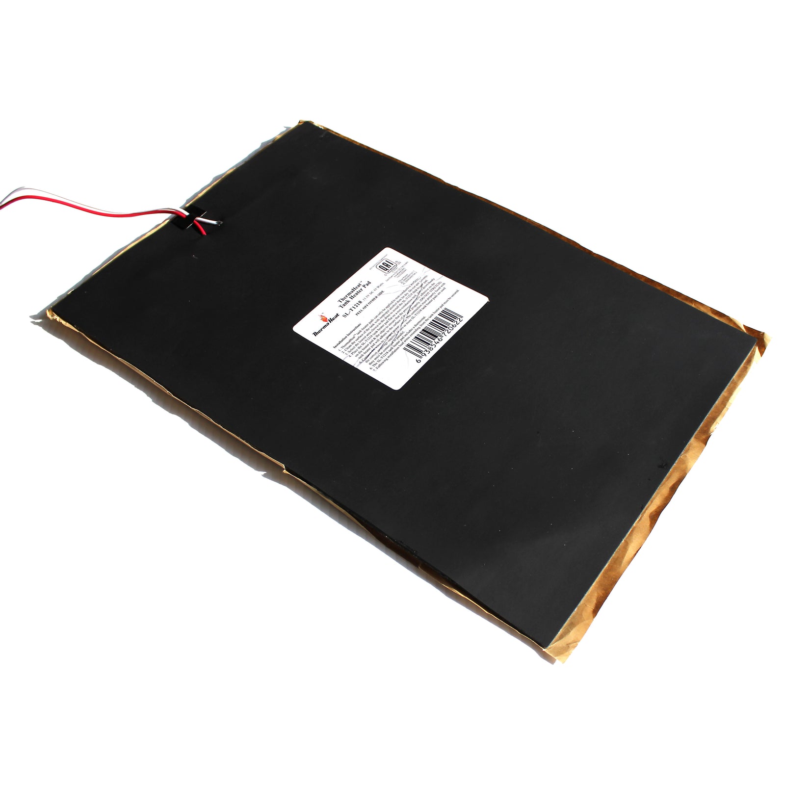 Lasalle Bristol 210SLT1218RTBX Therma Heat Holding Tank Pad - 12"x 18" with ThermoStat 12V