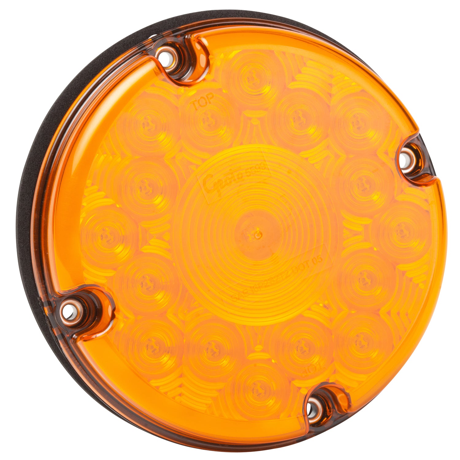 Grote 55993 LED Stop Tail Turn Light - 7", Single Function Turn, Amber