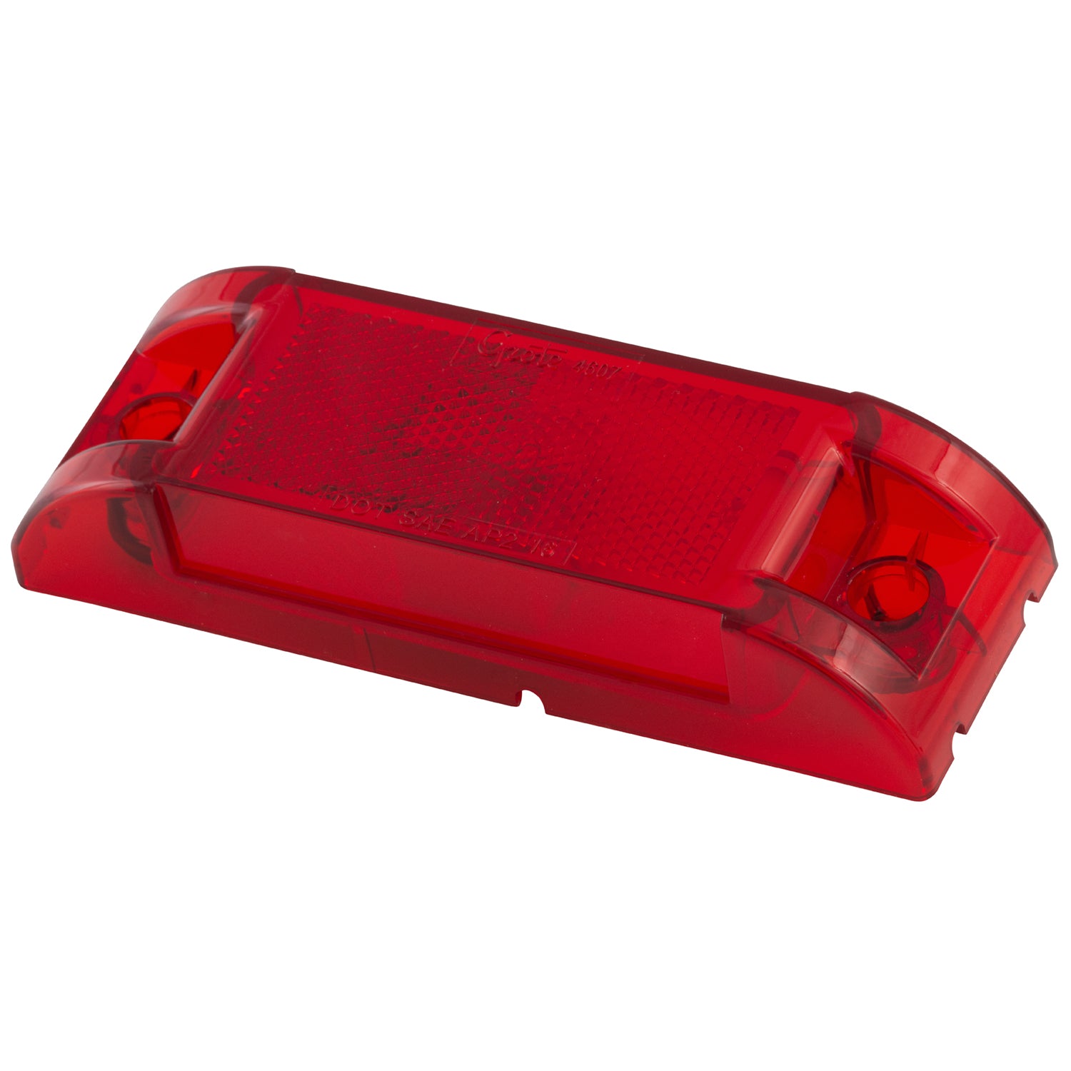 Grote 46082 Economy Sealed Clearance Marker Light - Kit (46072 + 66360), Red