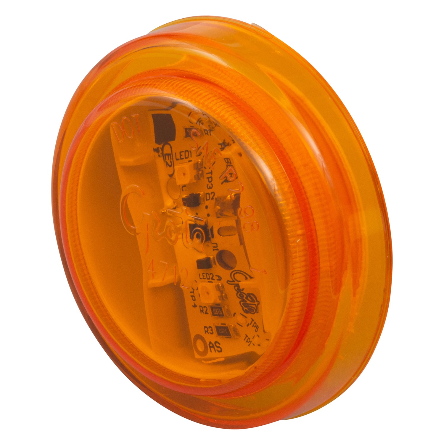 Grote 47123 SuperNova LED Clearance Marker Light - 2.5", Amber