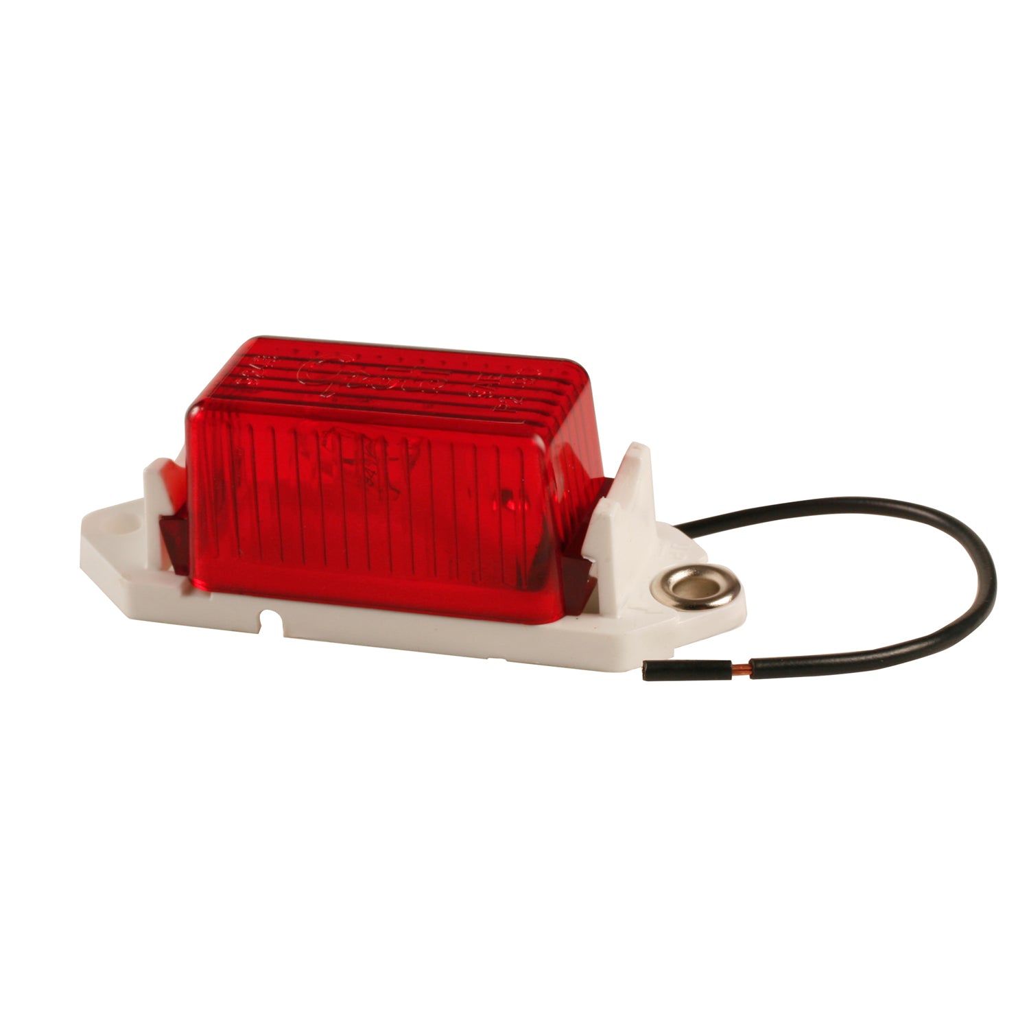 Grote 46882-5 Economy Clearance Marker Light - Red (Retail Packaging)