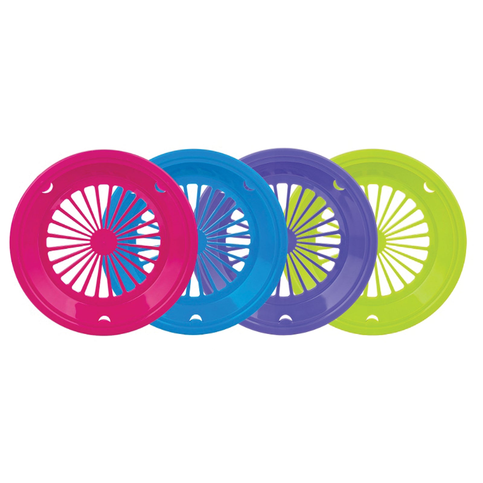 B & R Plastics PH-4-12 Paper Plate Holders Set Of 4