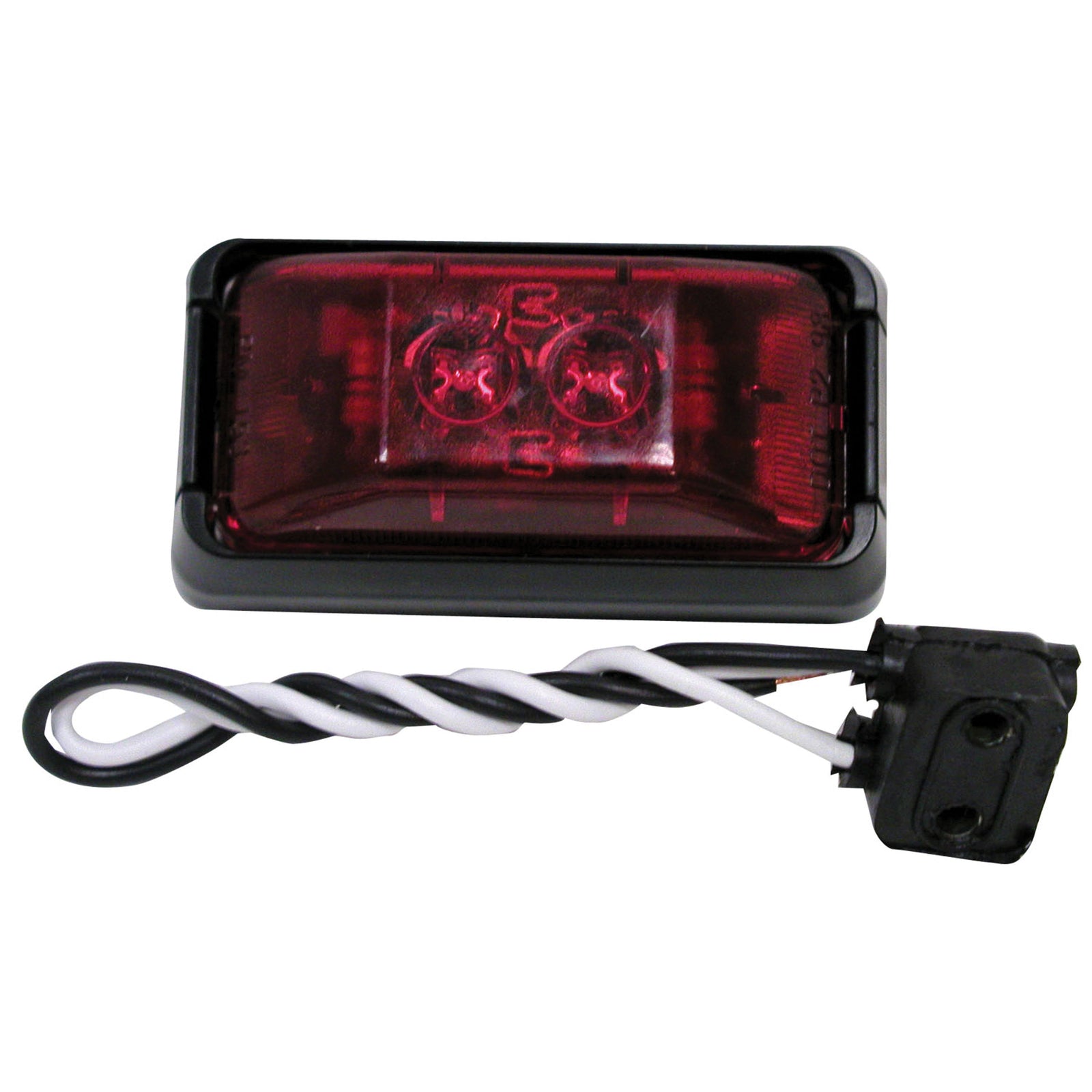 Peterson V153KR The 153 Series LED Clearance/Side Marker Light - Red Kit, 2-Diode