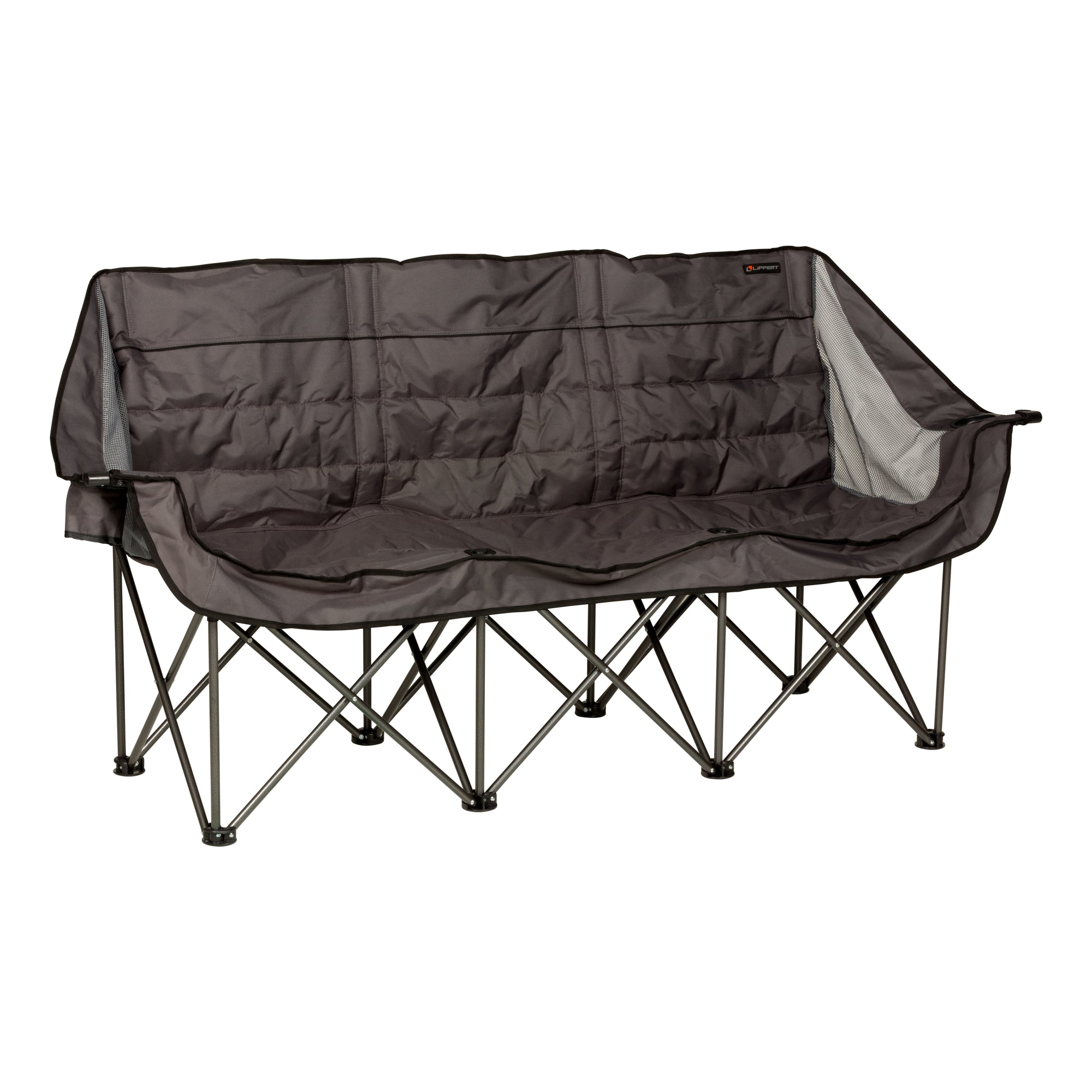 Lippert 2022114796 Campfire Folding Couch - Dark Gray