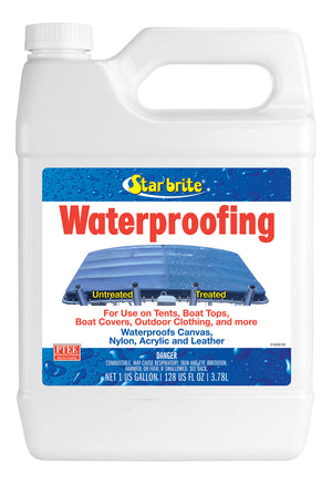 Star brite 081900X Fabric Waterproofer with Stain Repellent and UV Protection - 1 Gallon
