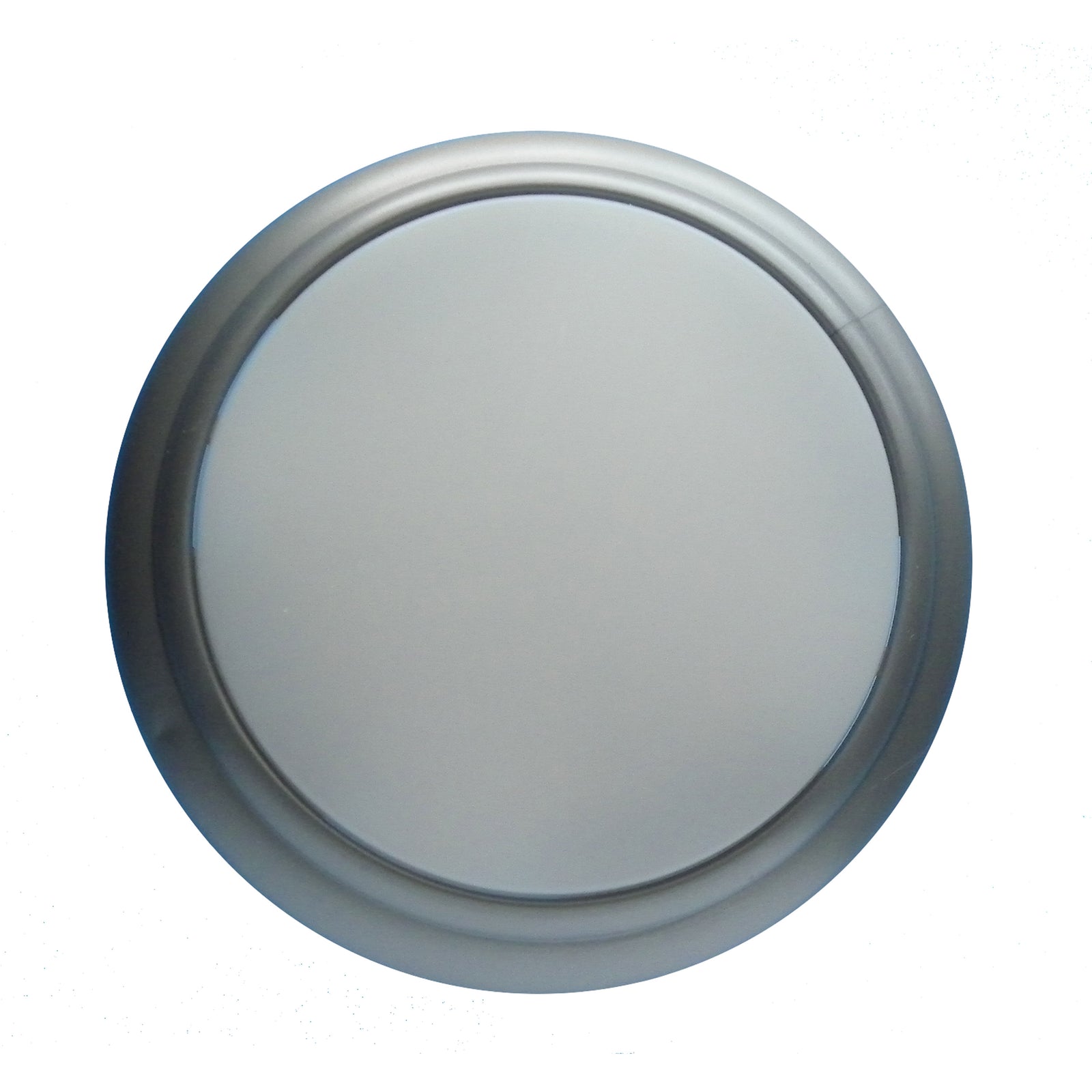 Fasteners Unlimited 001-1020N Surface Mount Round LED Ceiling/Under-Cabinet Light With Switch - Satin, 4.85 in. x 0.75 in.