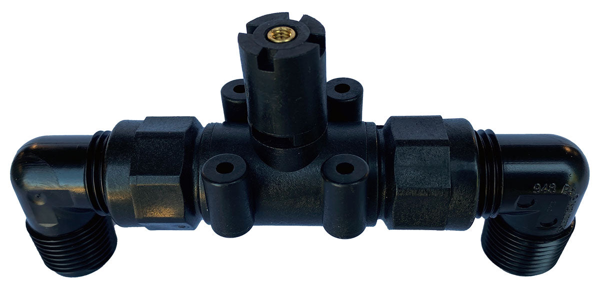 B&B Molders 94136 Diverter,2Way, 1/2 Thread for Panels