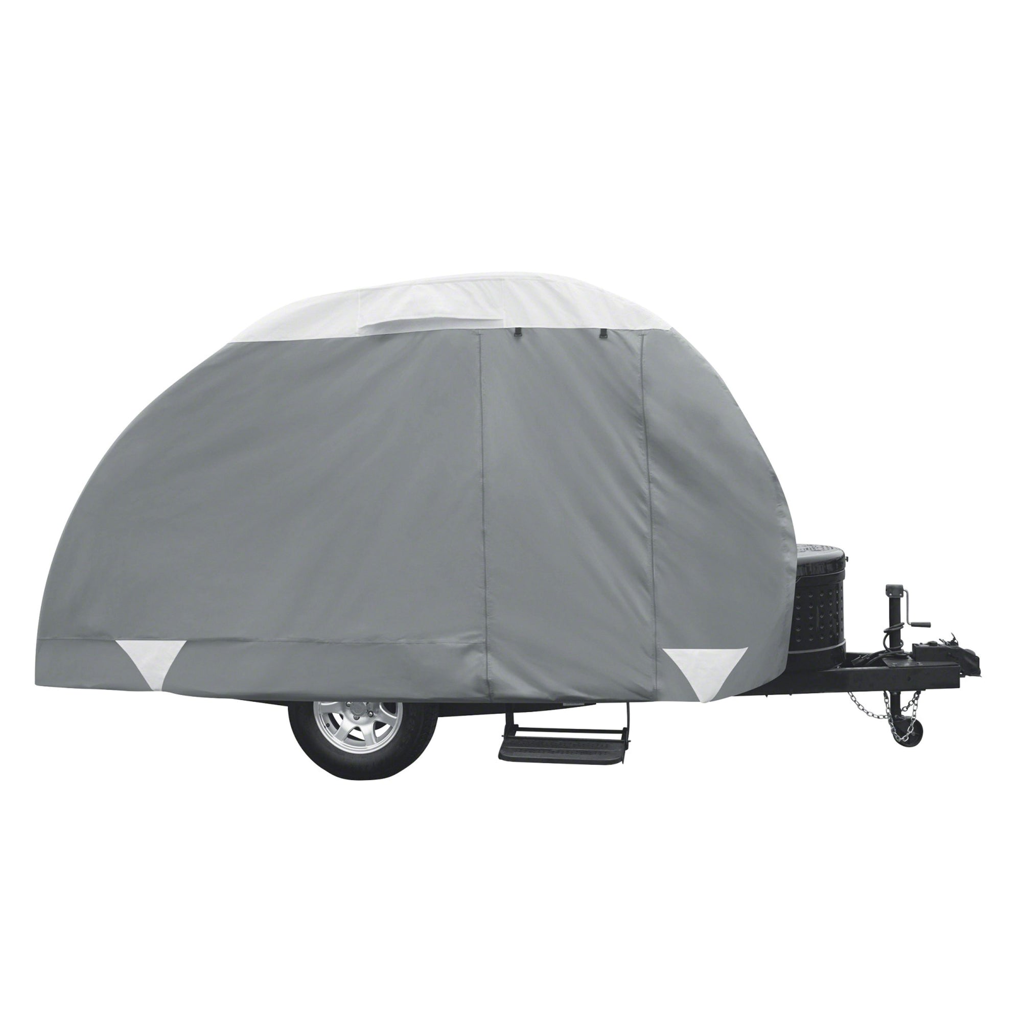 Classic Accessories 80-298 PolyPRO 3 Teardrop Trailer Cover - Tab/Clam