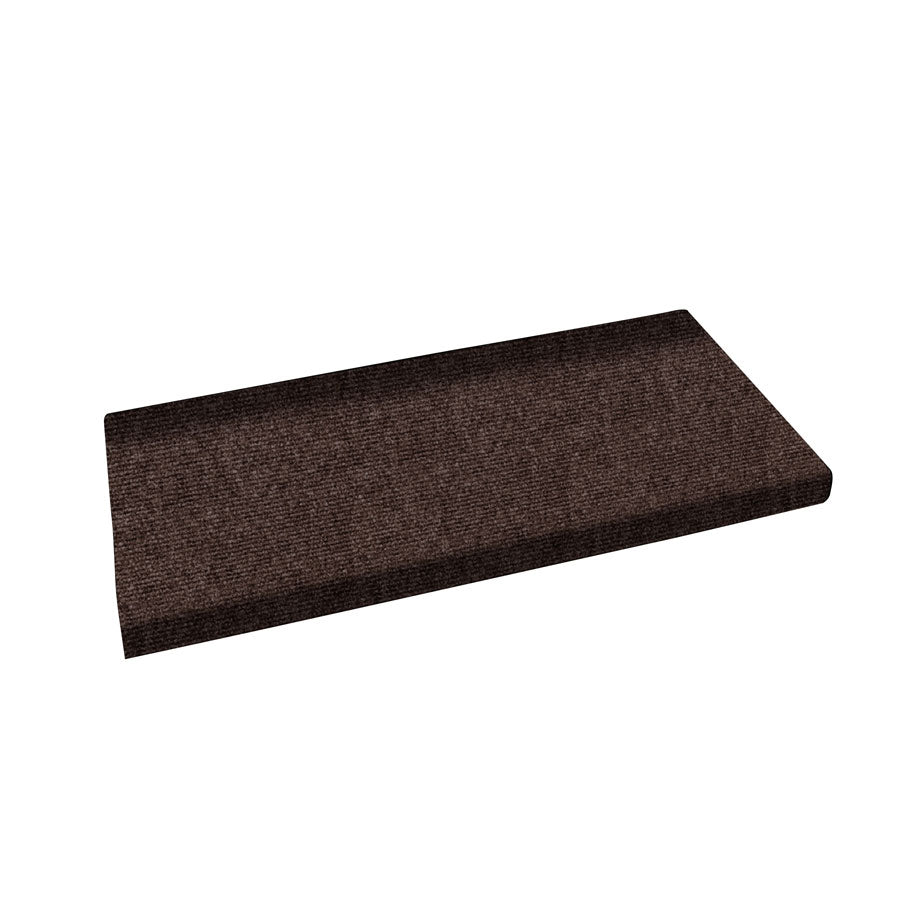 PREST-O-FIT 2-0355 Outrigger Straight RV Step Rug - 23", Chocolate Brown