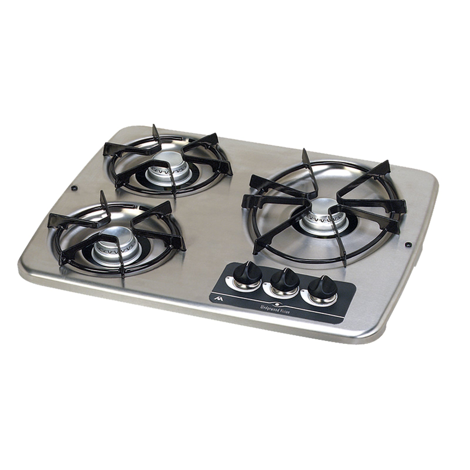 Atwood 56472 Wedgewood Three-Burner Drop-In Cooktop - Stainless Steel