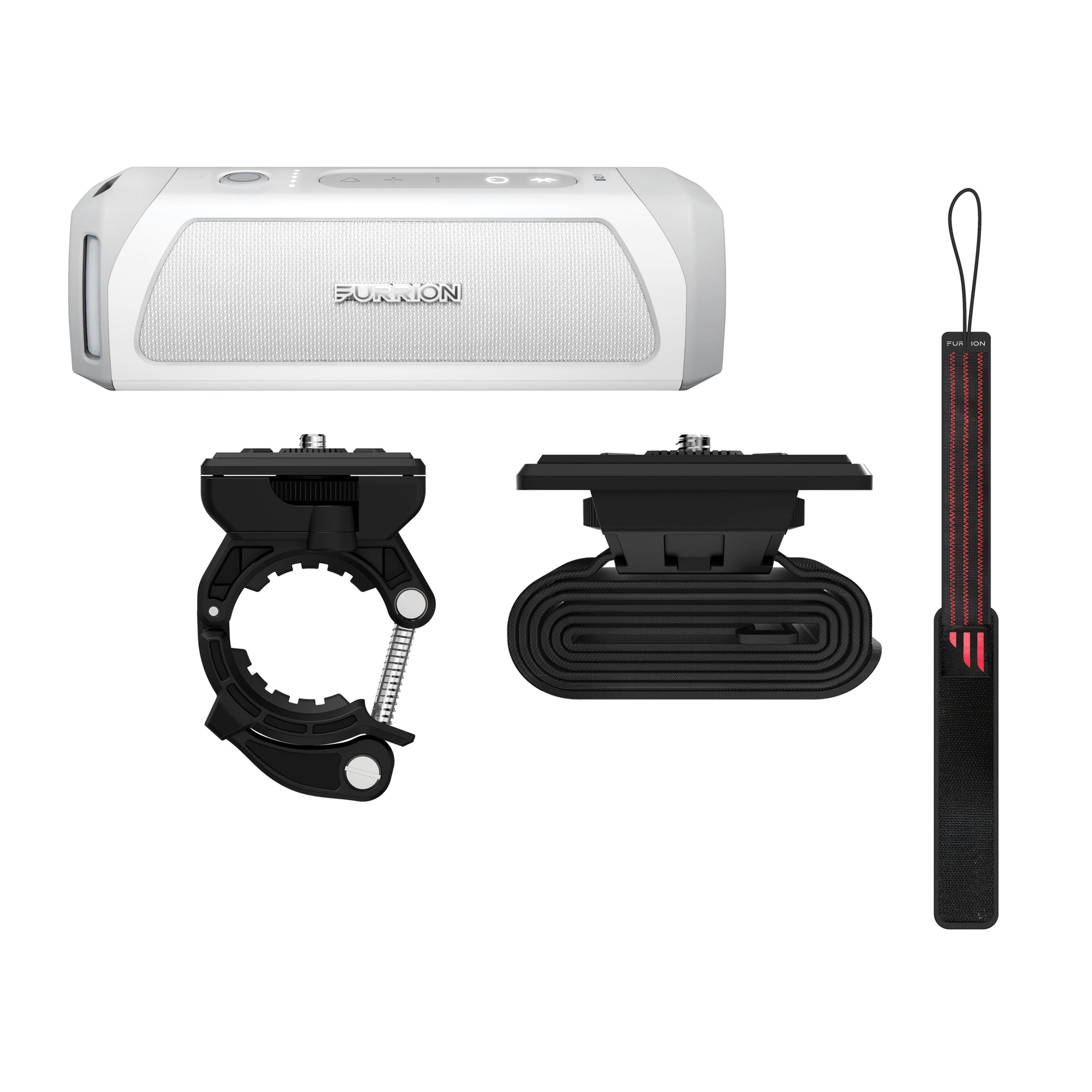 Furrion 2021123806 LIT Portable Bluetooth Speaker Adventure Kit - White