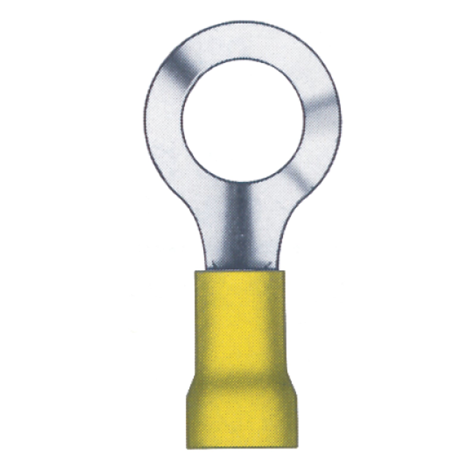 Battery Doctor 80357 Vinyl Ring Terminal 12-10 AWG - 3/8" Stud, 100 Pack