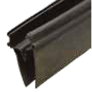 AP Products 018-2080-168 Black Double EKD Seal Base with 2-3/8" Wiper - 1-1/2" x 3-3/16" x 14'
