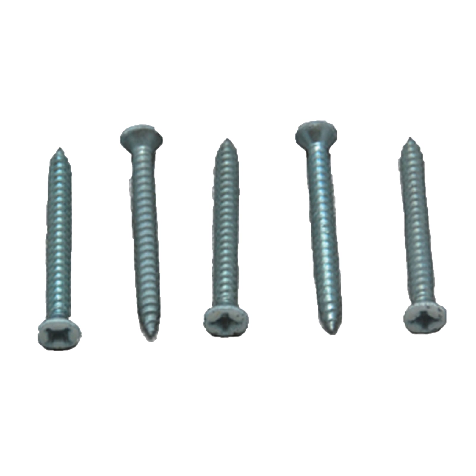 AP Products 012-RT50 W 6X 1- 1/2 Tri-Drive Oval Head Philips Screw, Pack of 50 - 1-1/2", White