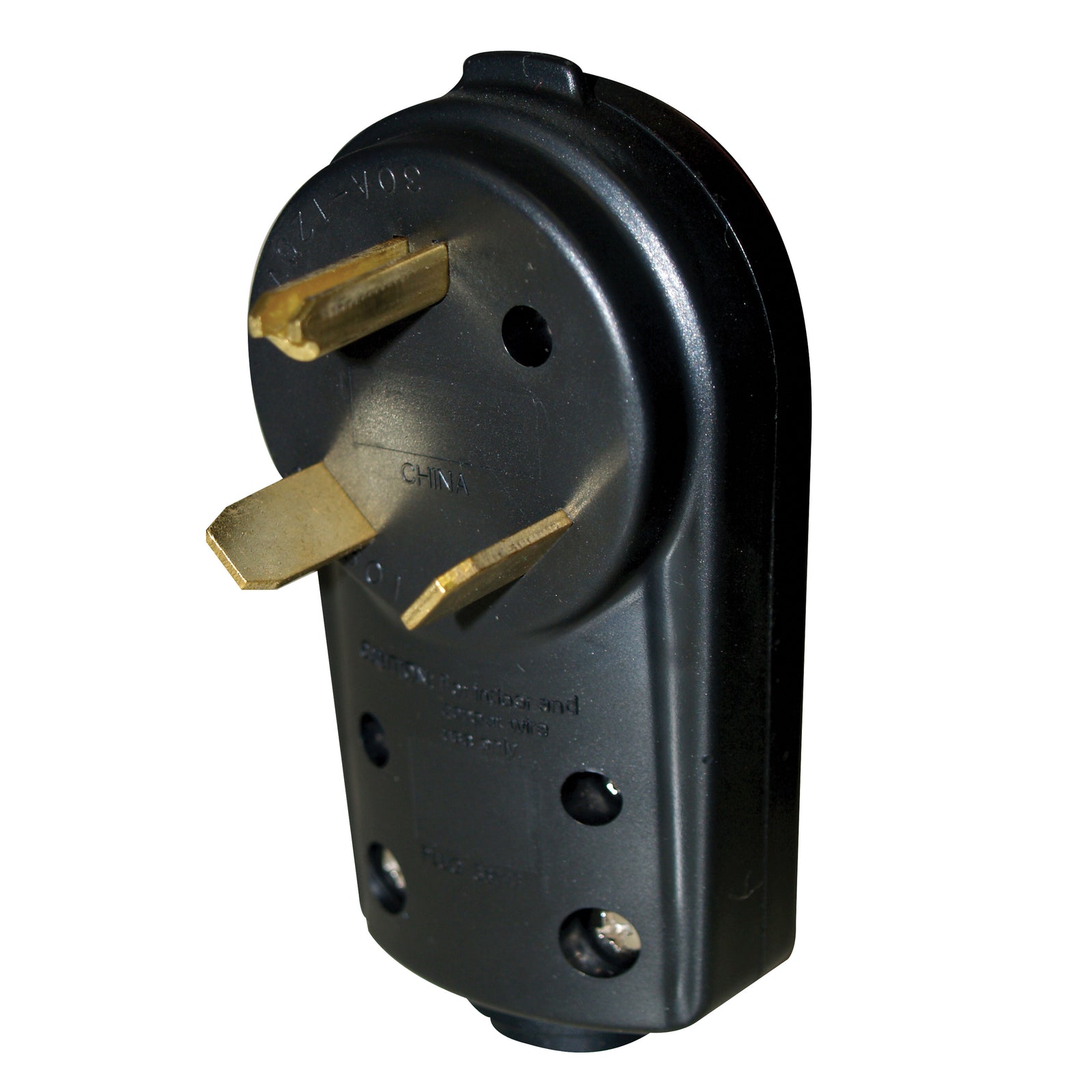 Voltec 16-00580 Male Replacement Head - 30 Amp