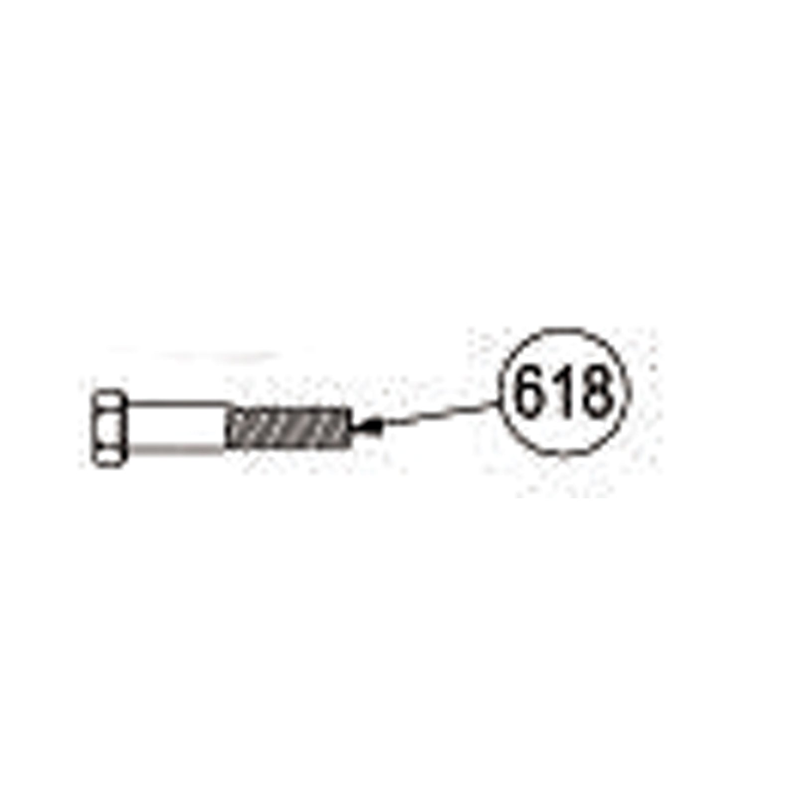 Dometic 3311579.071 Screw Hx 25-20x.75 SS