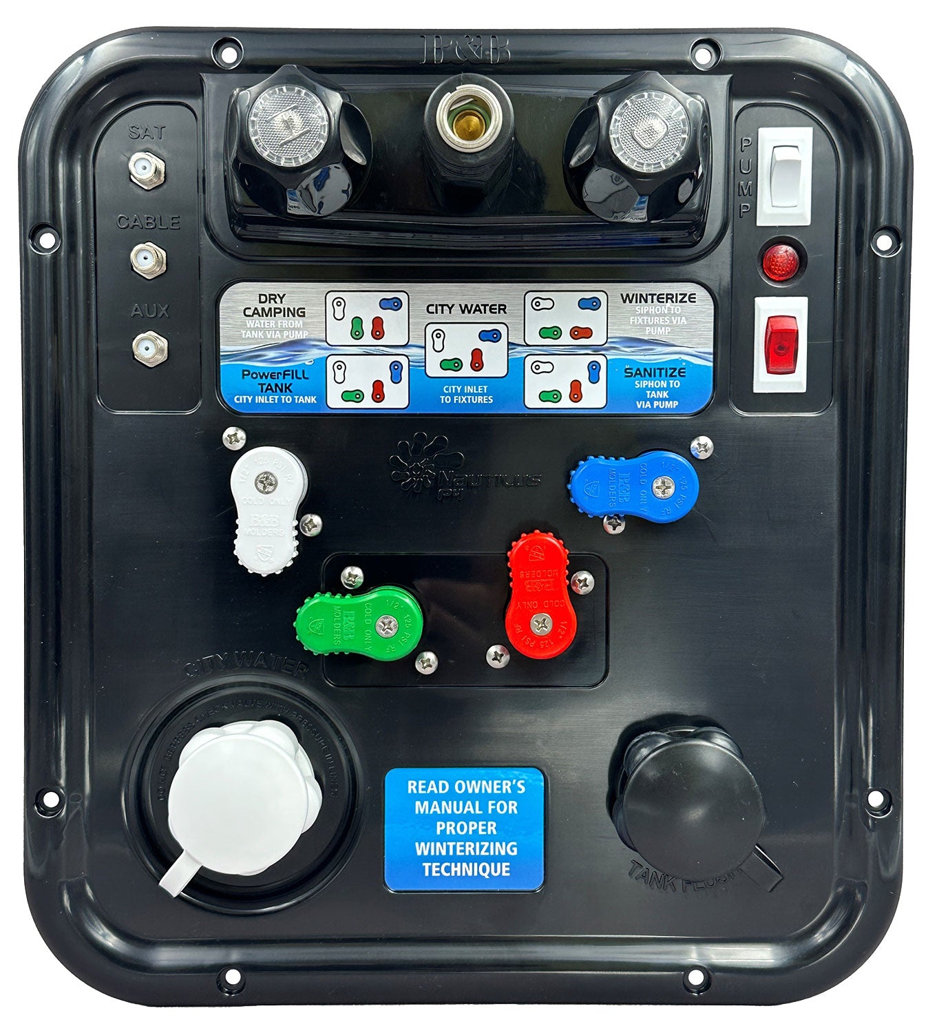 B&B Molders 94346 Nautilus P4, H2O System