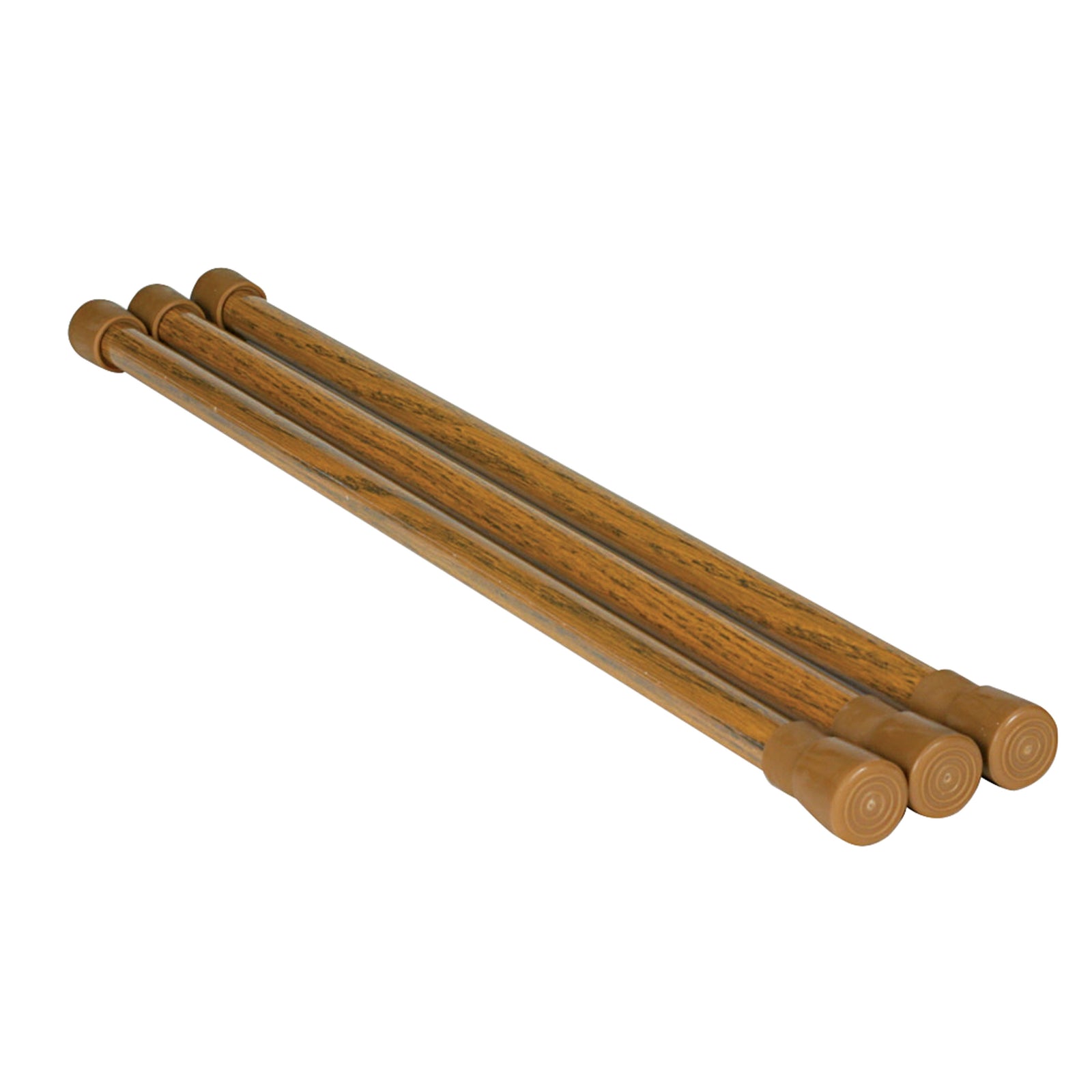 Camco 44073 Double Refrigerator Bar - White, 16"-28"