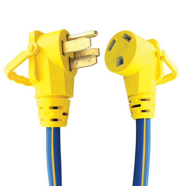 AP Products 16-00505 50M-30F Right Angle Adapter - 18"