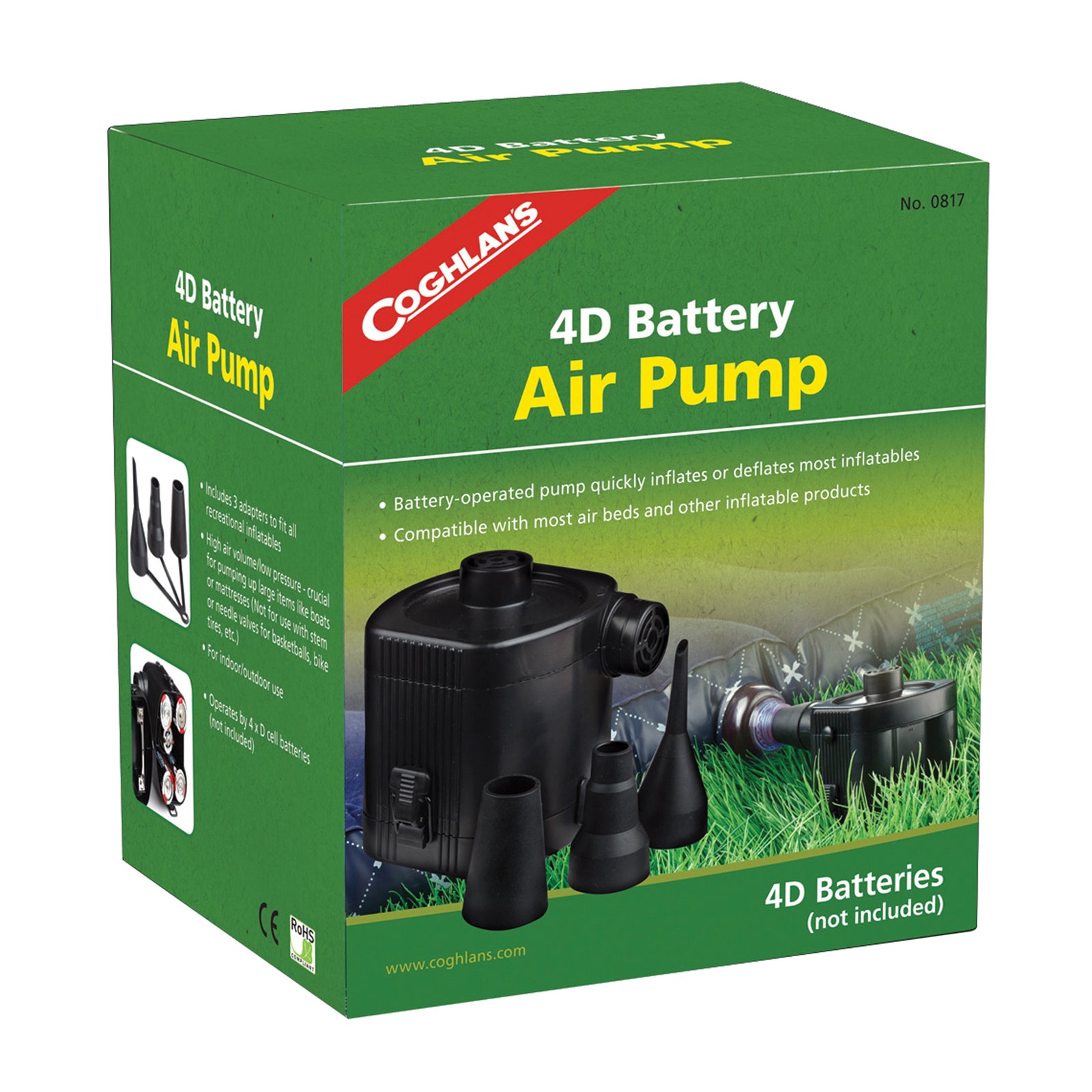 Coghlan's 0817 Battery Powered Air Pump