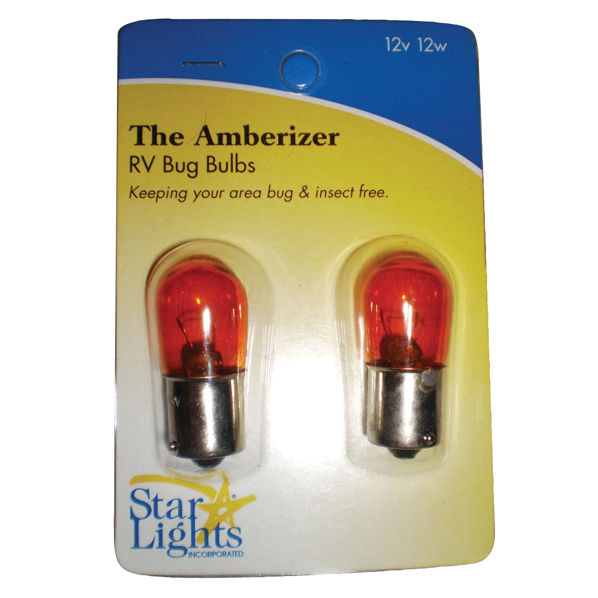 AP Products 016-AB10 Star Lights Amberizer Anti-Bug Bulb - Pack of 2