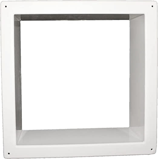 Fan-Tastic Vent K1060-80 Garnish Replacement - 6", Off White