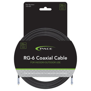Pace International 135-100 Coaxial Rg-6 Cable 100'