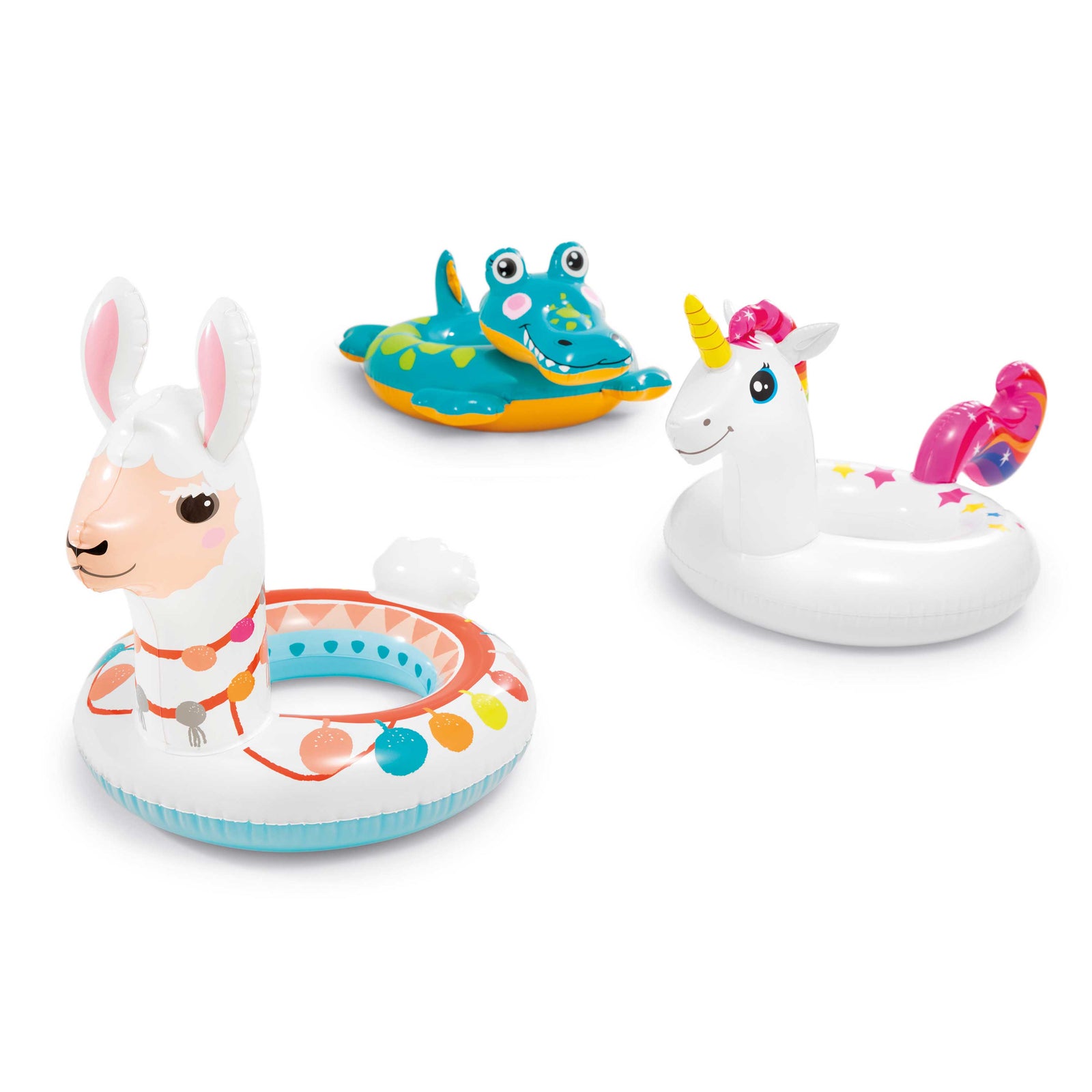 Intex 58221EP Big Animal Inflatable Swim Ring - Each (Styles May Vary)