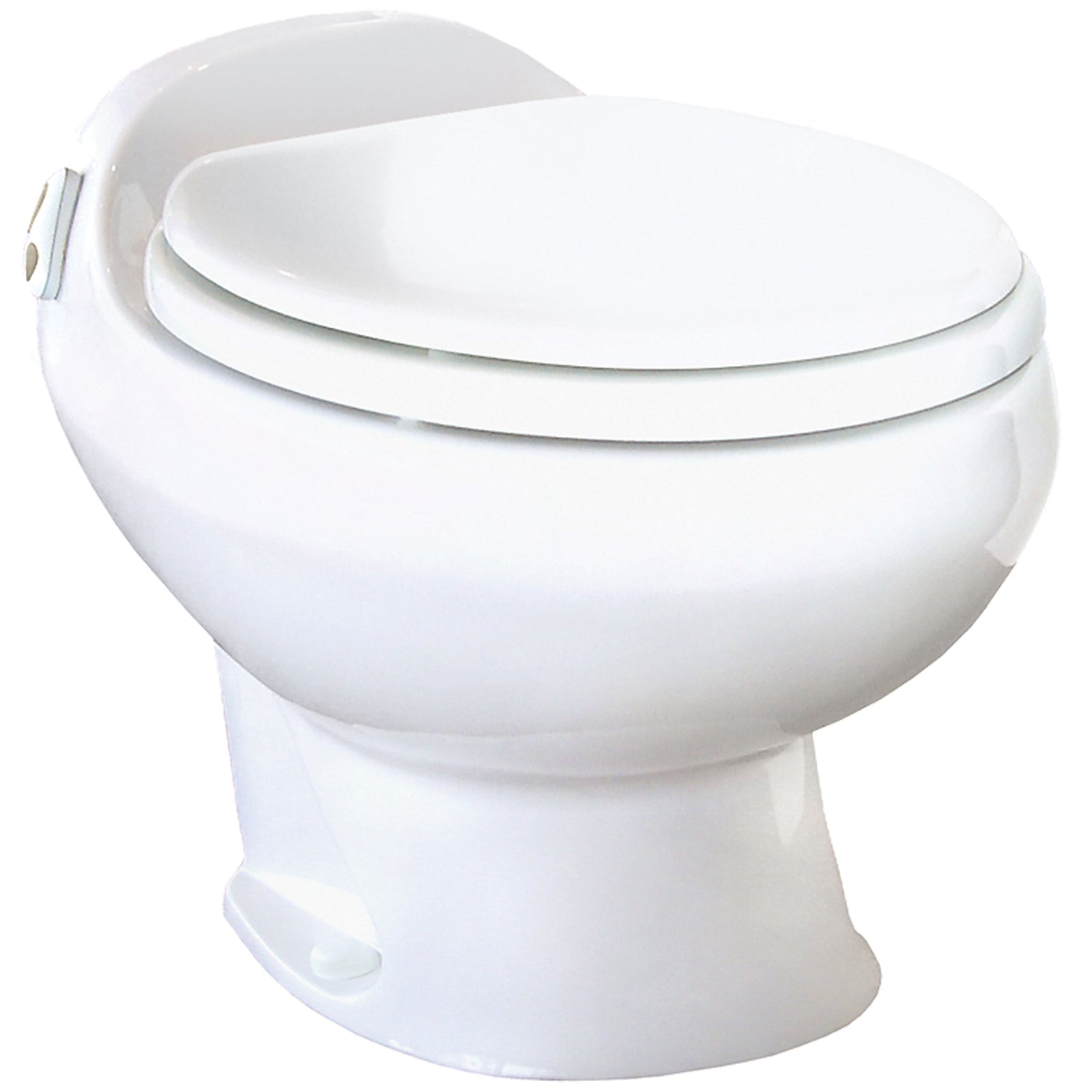 Thetford 19771 Aria Deluxe II Electric Flush RV Toilet - Low, White