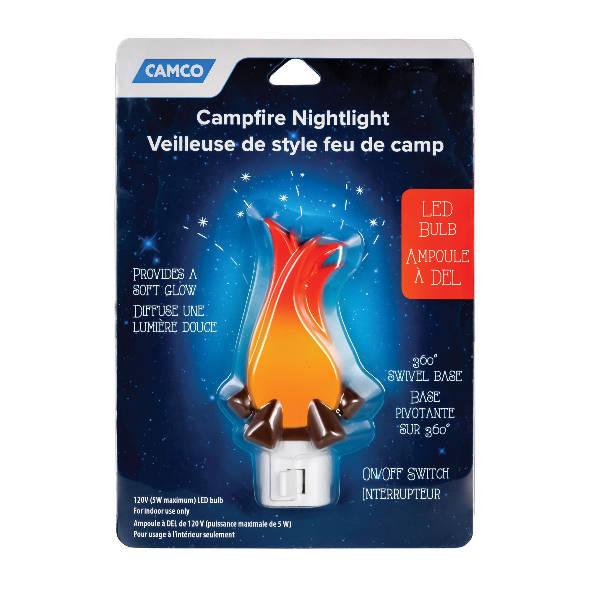 Camco 53087 Campfire Nightlight