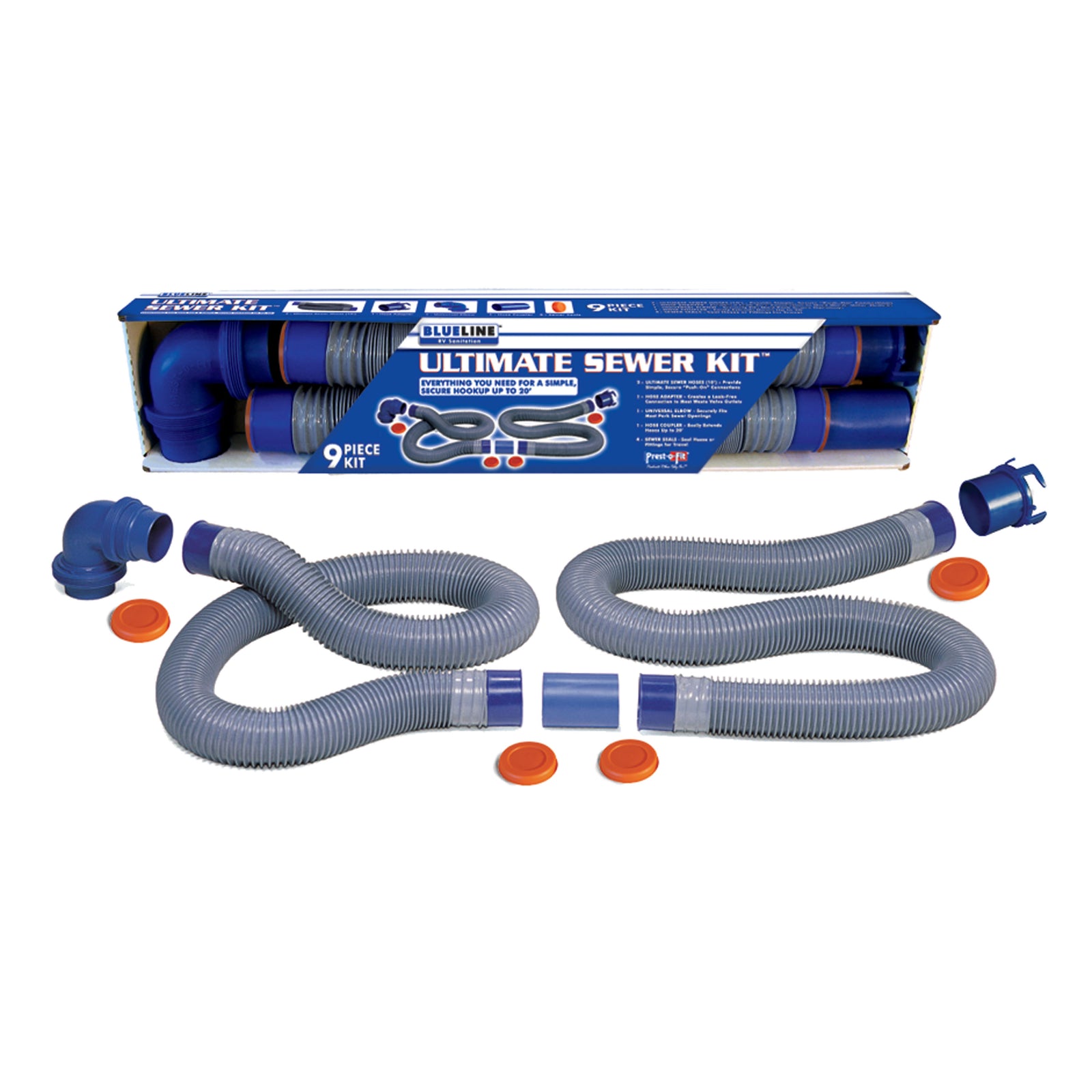 Prest-O-Fit 1-0203 Blueline Ultimate Sewer Kit