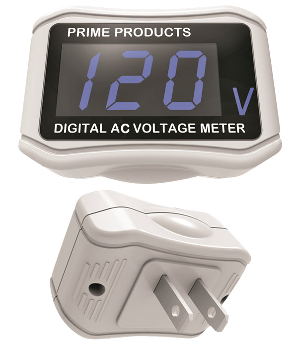 Prime Products 124059 Digital AC Voltage Line Meter Hilltop Camper