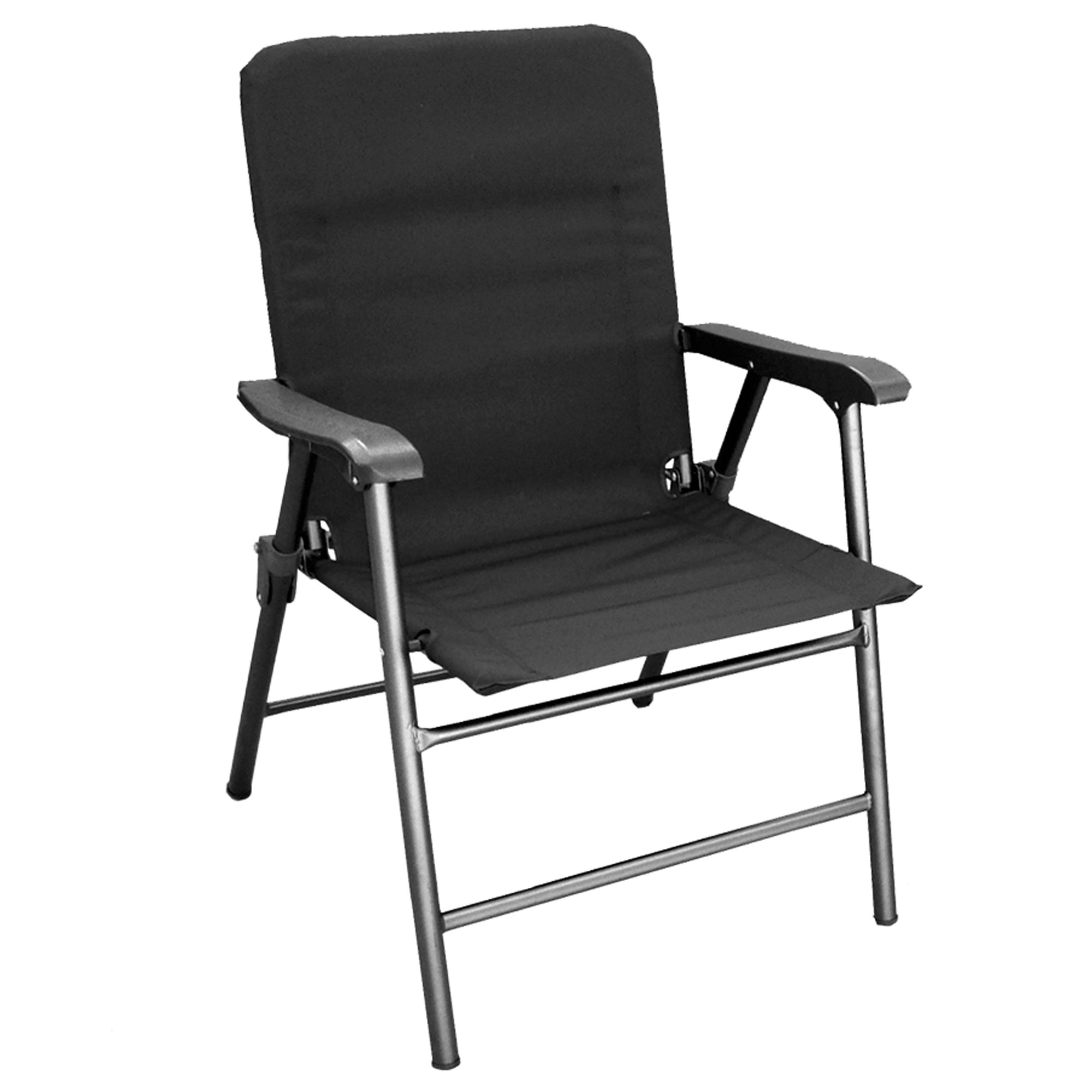 Prime Products 13-3349 Elite Folding Chair - Baja Black